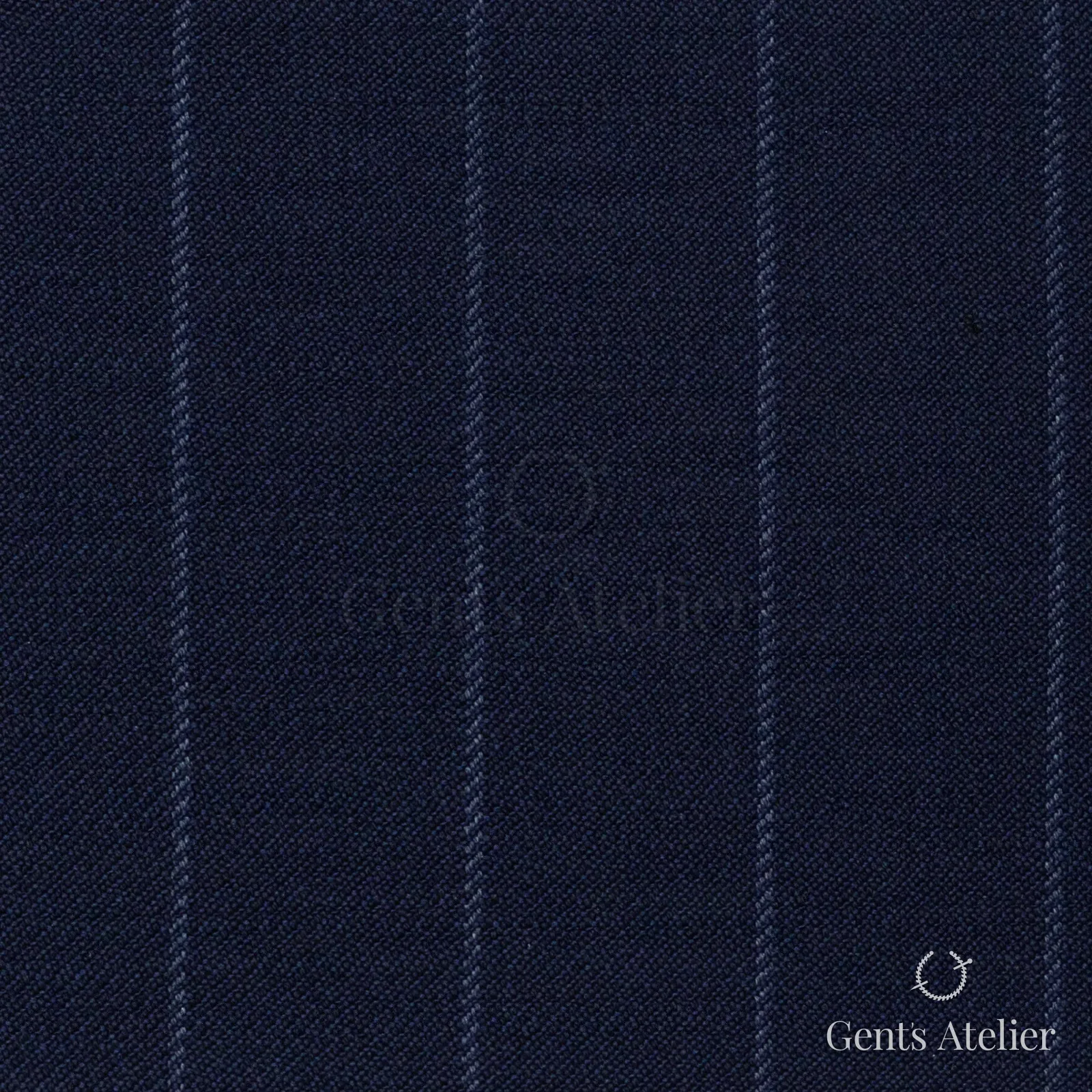 Костюмная ткань Marzoni 621 - 028 / 800 — Синий, полоса, 100% шерсть