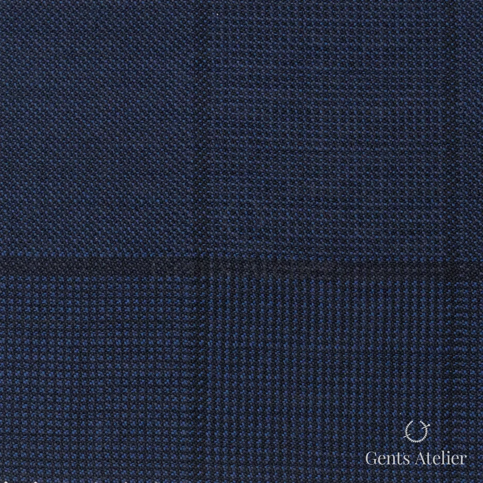 Костюмная ткань Marzoni 621 - 050 / 800 — Тёмно-синий, меланж, 100% шерсть
