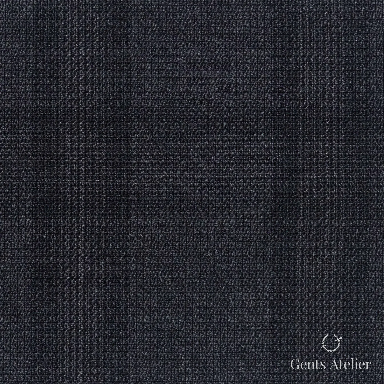 Костюмная ткань Marzoni 622 - 010 / 800 — Антрацит, меланж, 100% шерсть