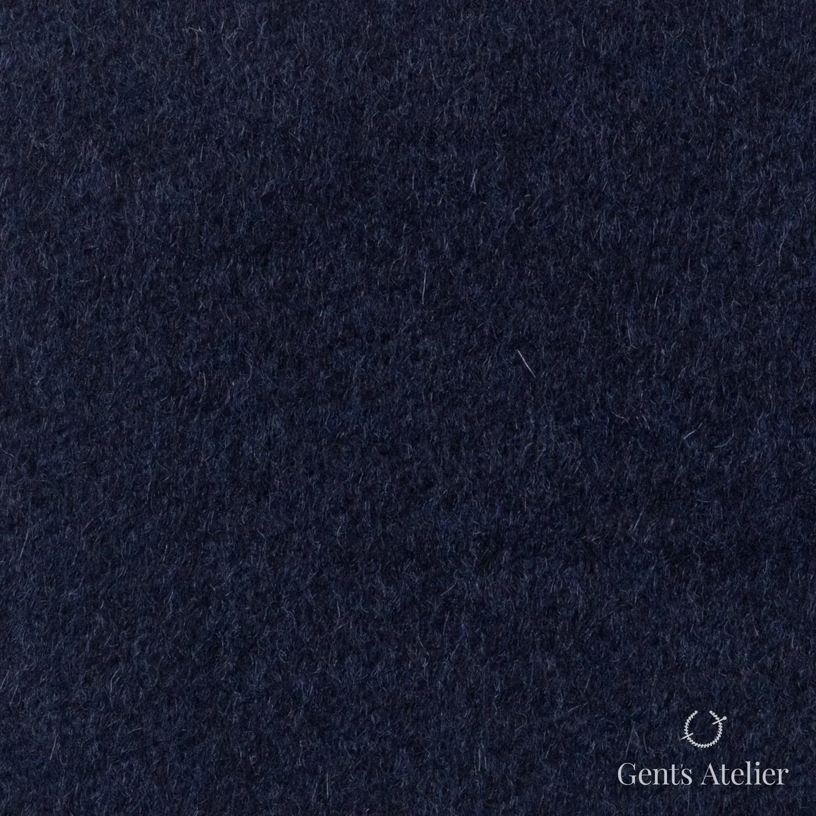 Костюмная ткань Marzoni 665 - 116 / 1600 — Тёмно-синий, однотонная, 90% шерсть, 10% кашемир