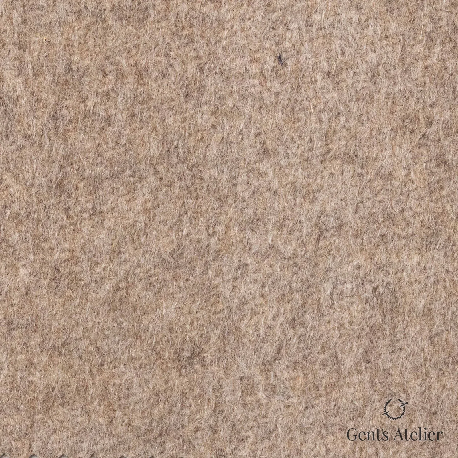 Костюмная ткань Marzoni 665 - 119 / 1600 — Бежевый, однотонная, 90% шерсть, 10% кашемир