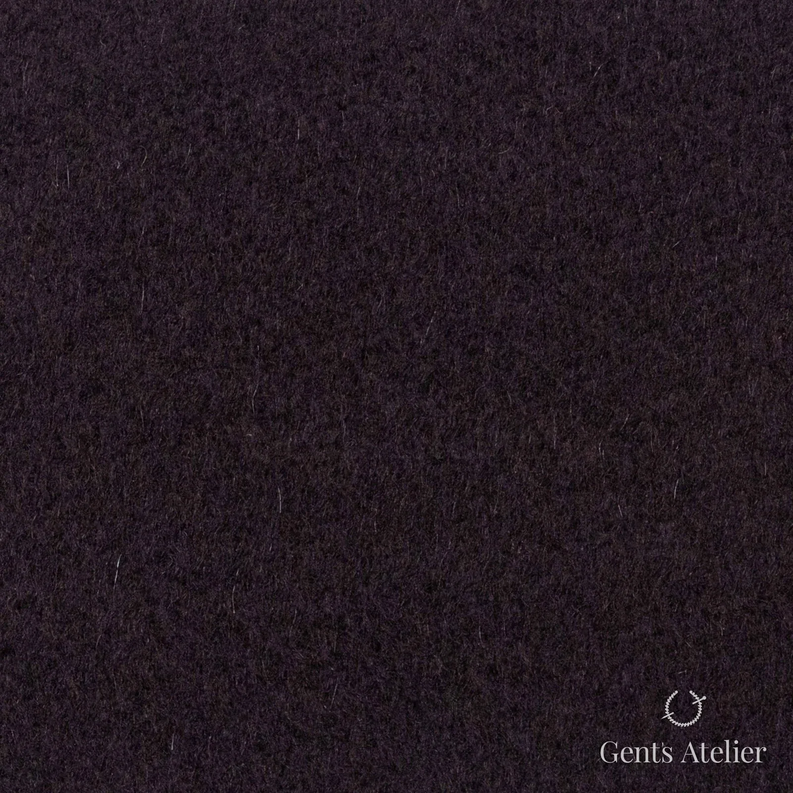 Костюмная ткань Marzoni 665 - 144 / 1600 — Dark Brown, однотонная, 90% шерсть, 10% кашемир