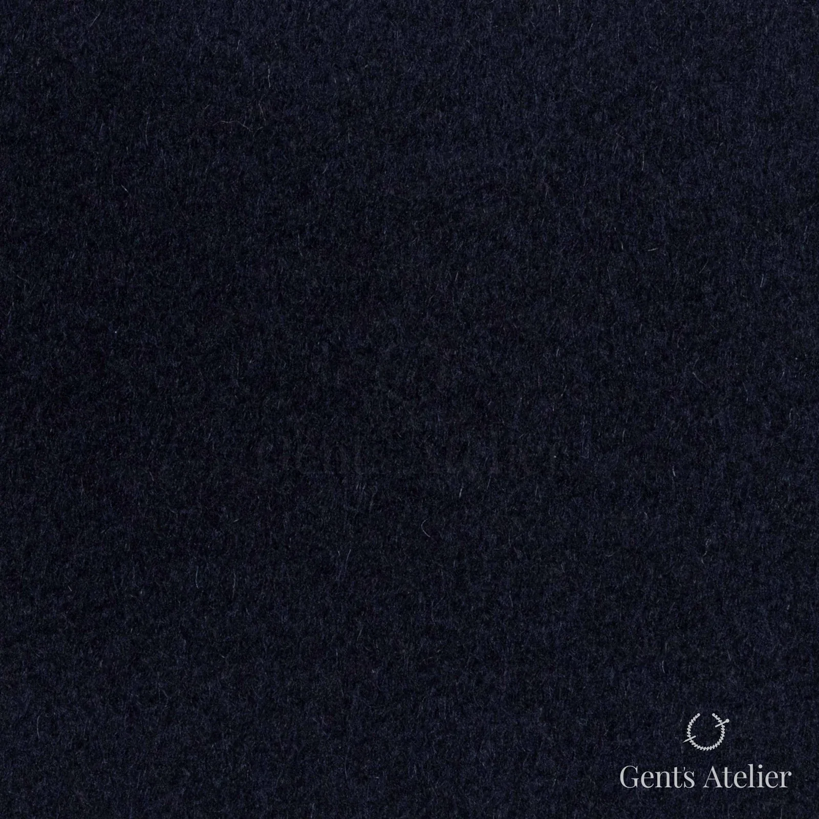 Костюмная ткань Marzoni 665 - 147 / 1600 — Тёмно-синий, однотонная, 90% шерсть, 10% кашемир