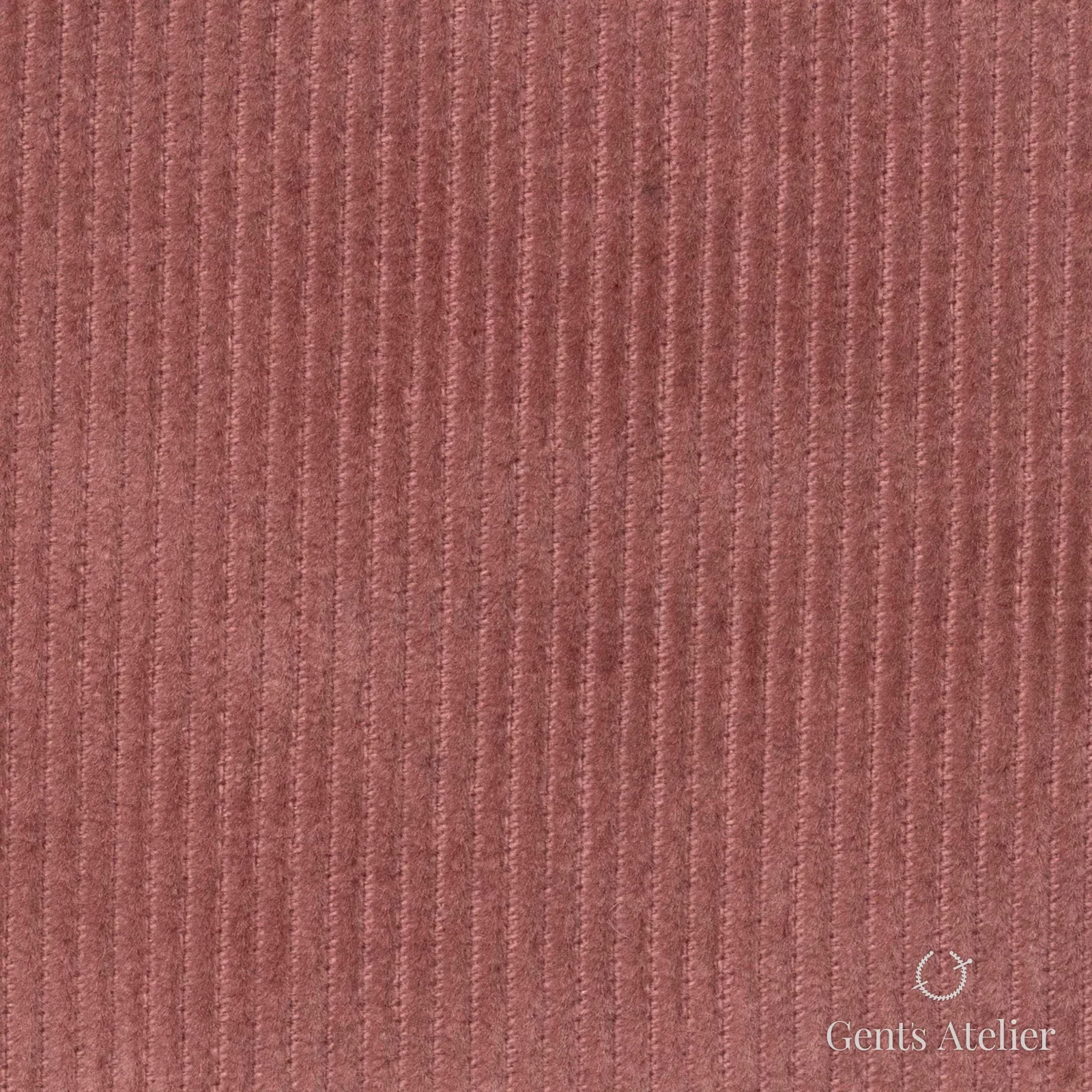 Костюмная ткань Marzoni 605 - 476 / 500 — Brick, полоса, 100% хлопок