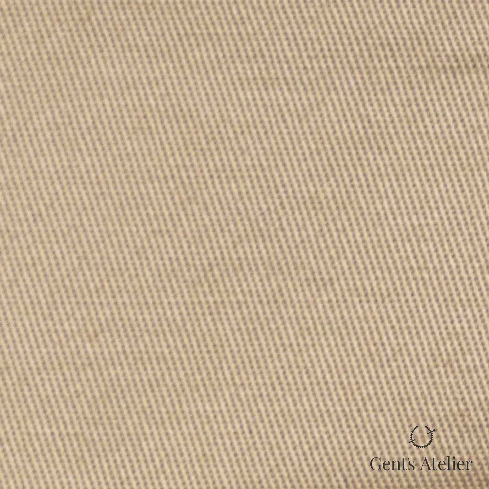 Костюмная ткань Marzoni 605 - 640 / 600 — Almond, однотонная, 100% хлопок