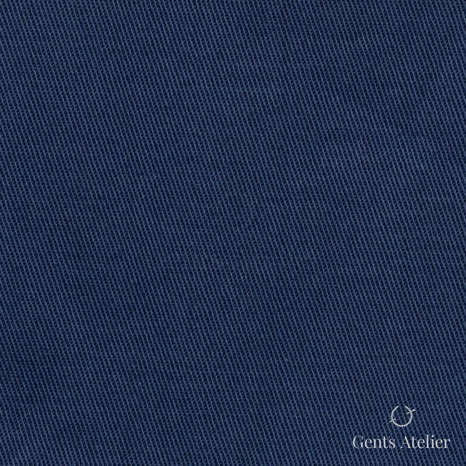 Костюмная ткань Marzoni 605 - 652 / 600 — Тёмно-синий, однотонная, 100% хлопок