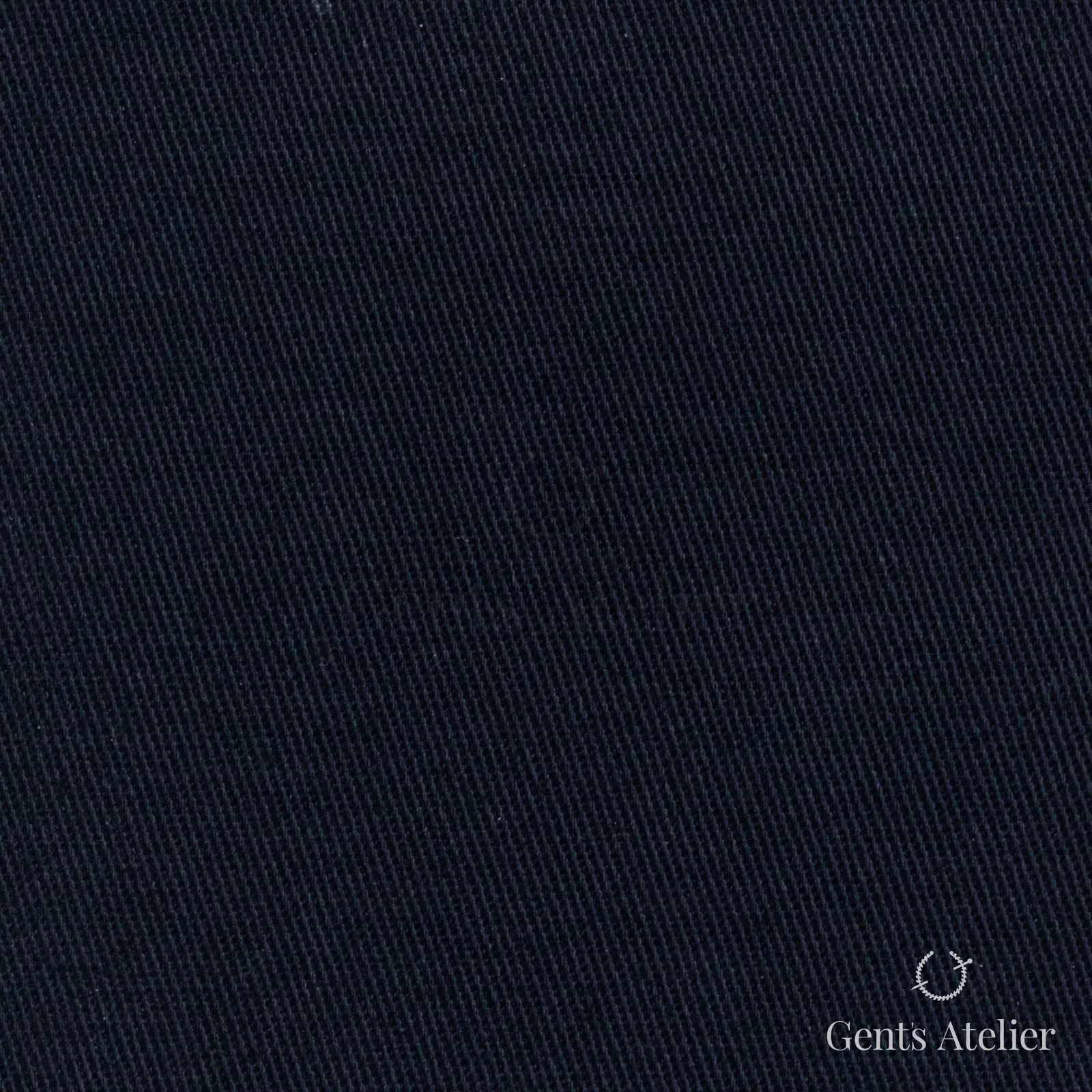 Костюмная ткань Marzoni 605 - 654 / 600 — Тёмно-синий, однотонная, 100% хлопок
