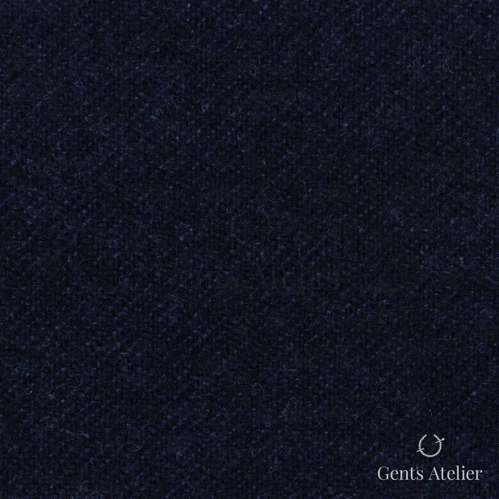 Костюмная ткань Marzoni 606 - 038 / 700 — Тёмно-синий, однотонная, 100% шерсть