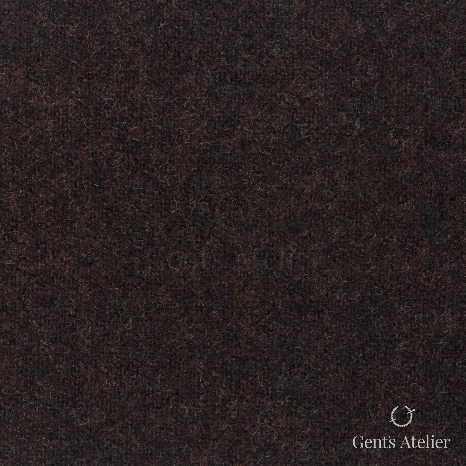 Костюмная ткань Marzoni 606 - 138 / 700 — Dark Brown, меланж, 100% шерсть