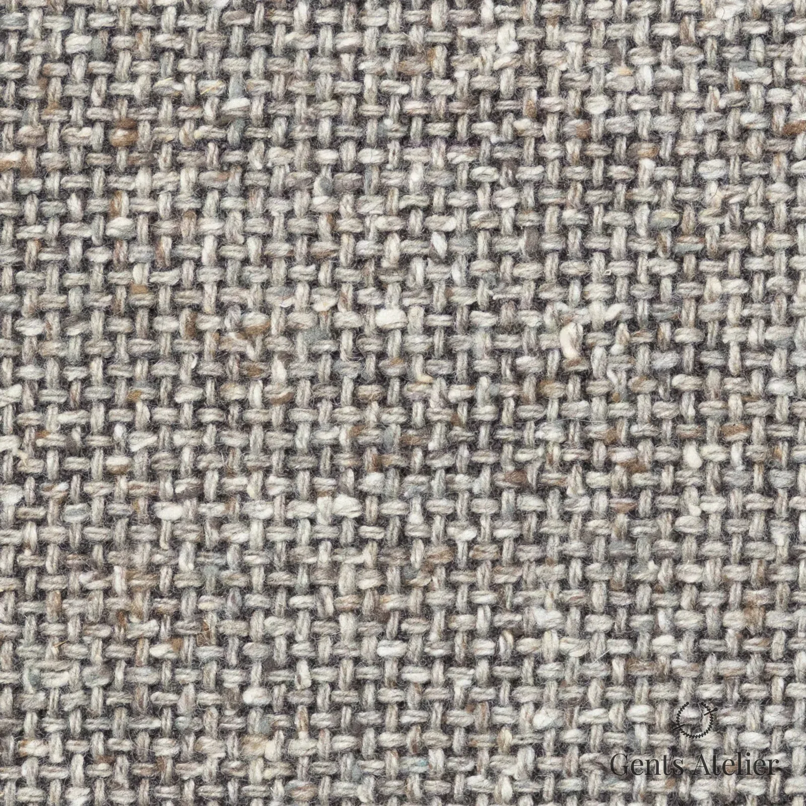 Костюмная ткань Marzoni 641 - 151 / 1300 — Бежевый, меланж, 65% шерсть, 35% шёлк