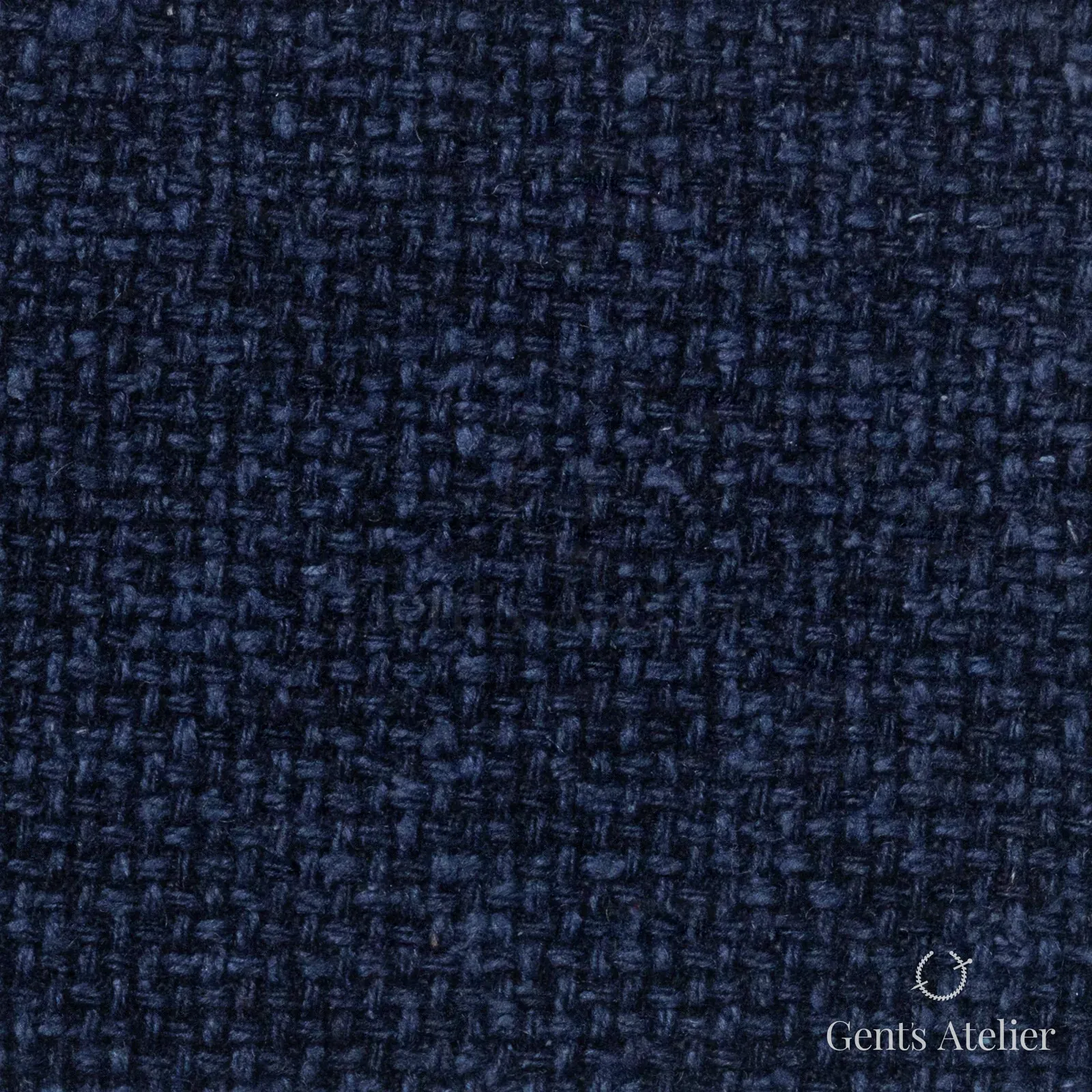 Костюмная ткань Marzoni 641 - 154 / 1300 — Синий, меланж, 65% шерсть, 35% шёлк