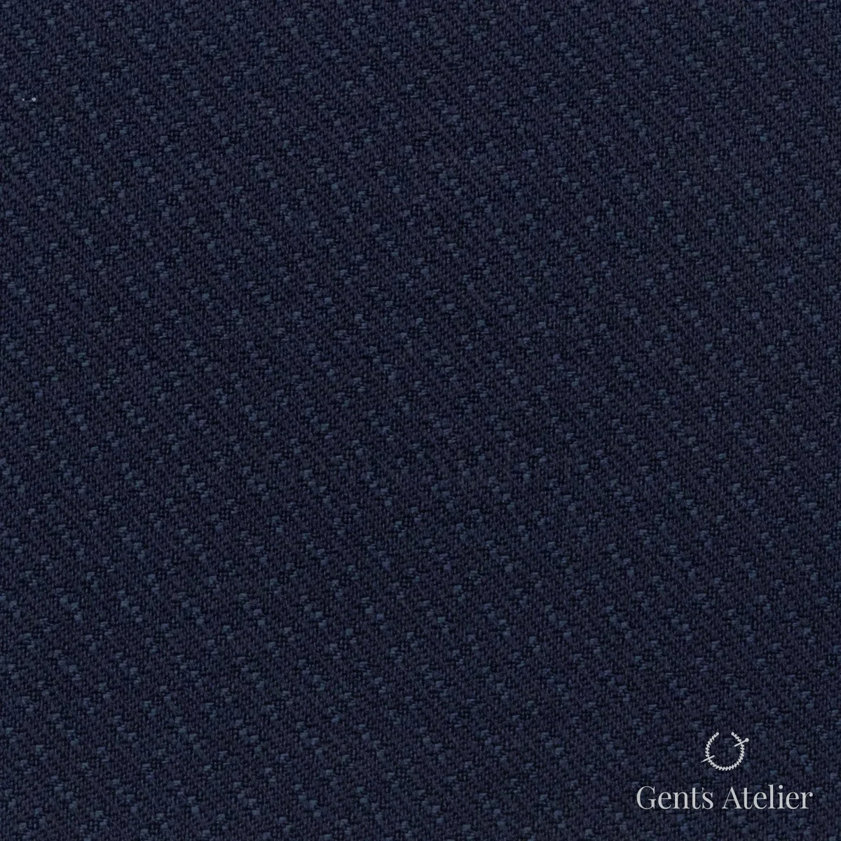 Костюмная ткань Marzoni 606 - 359 / 800 — Тёмно-синий, однотонная, 100% шерсть