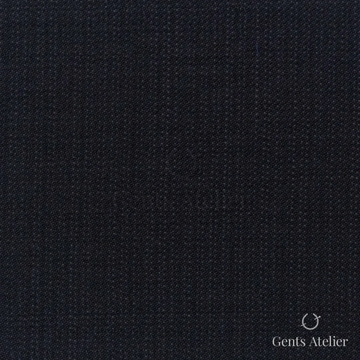 Костюмная ткань Marzoni 606 - 367 / 800 — Чёрный, однотонная, 100% шерсть