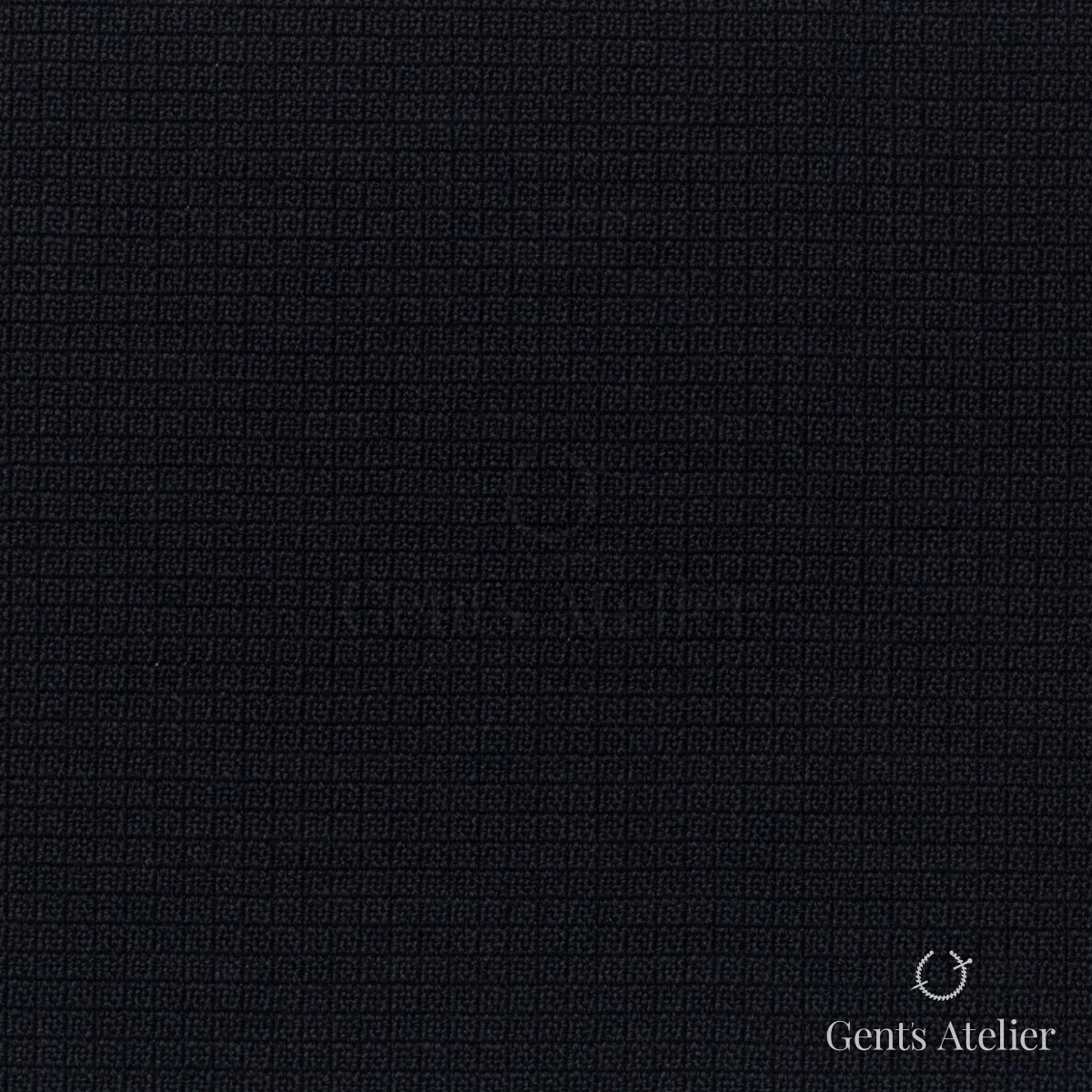 Костюмная ткань Marzoni 606 - 373 / 800 — Чёрный, однотонная, 100% шерсть