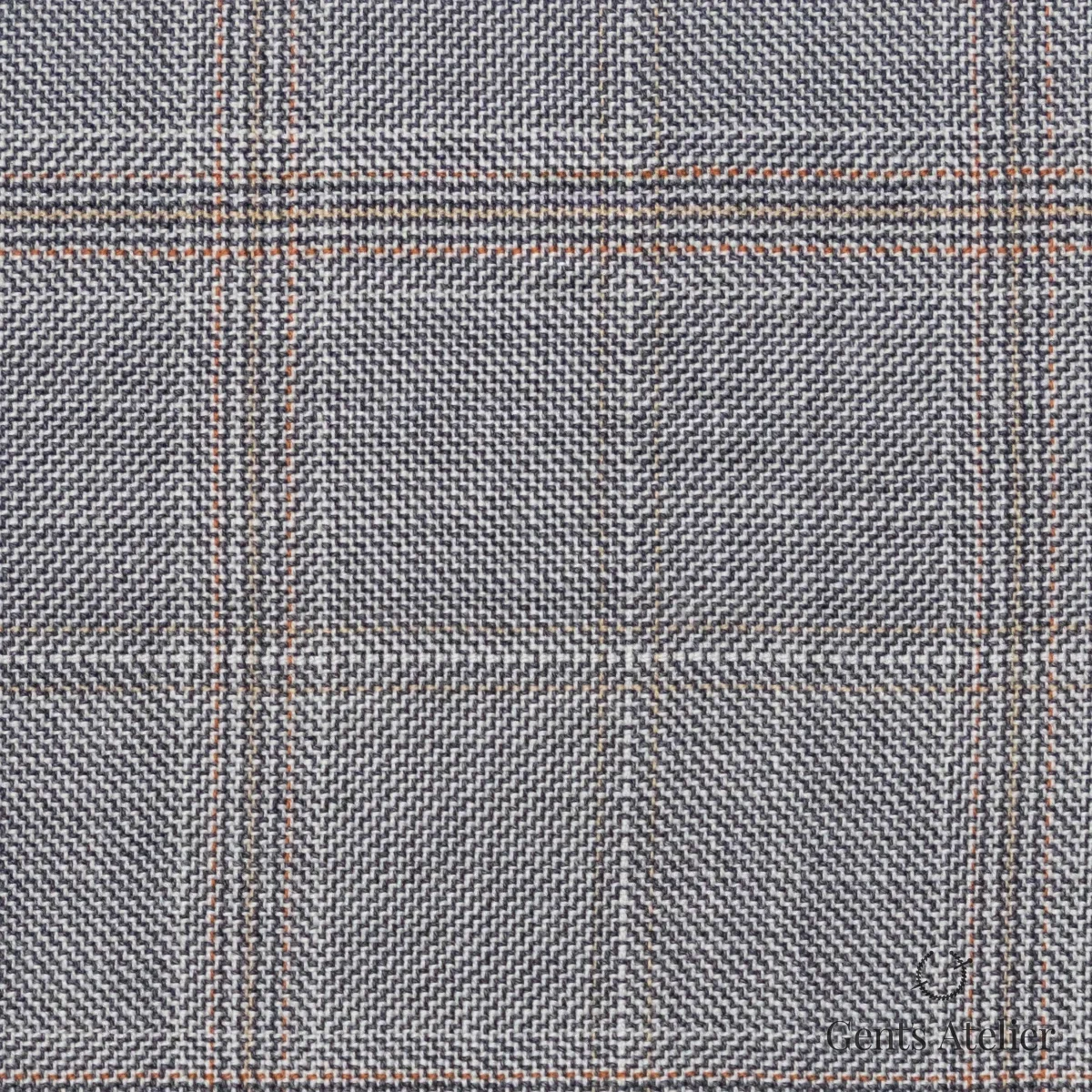 Костюмная ткань Marzoni 609 - 815 / 1000 — Красный, в клетку, 100% шерсть