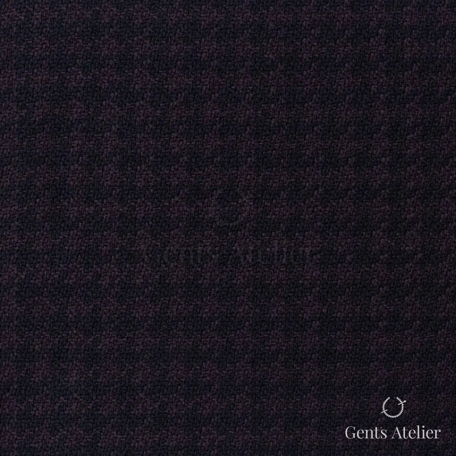 Костюмная ткань Marzoni 600 - 241 / 900 — Violet / Чёрный, гусиная лапка, 100% шерсть