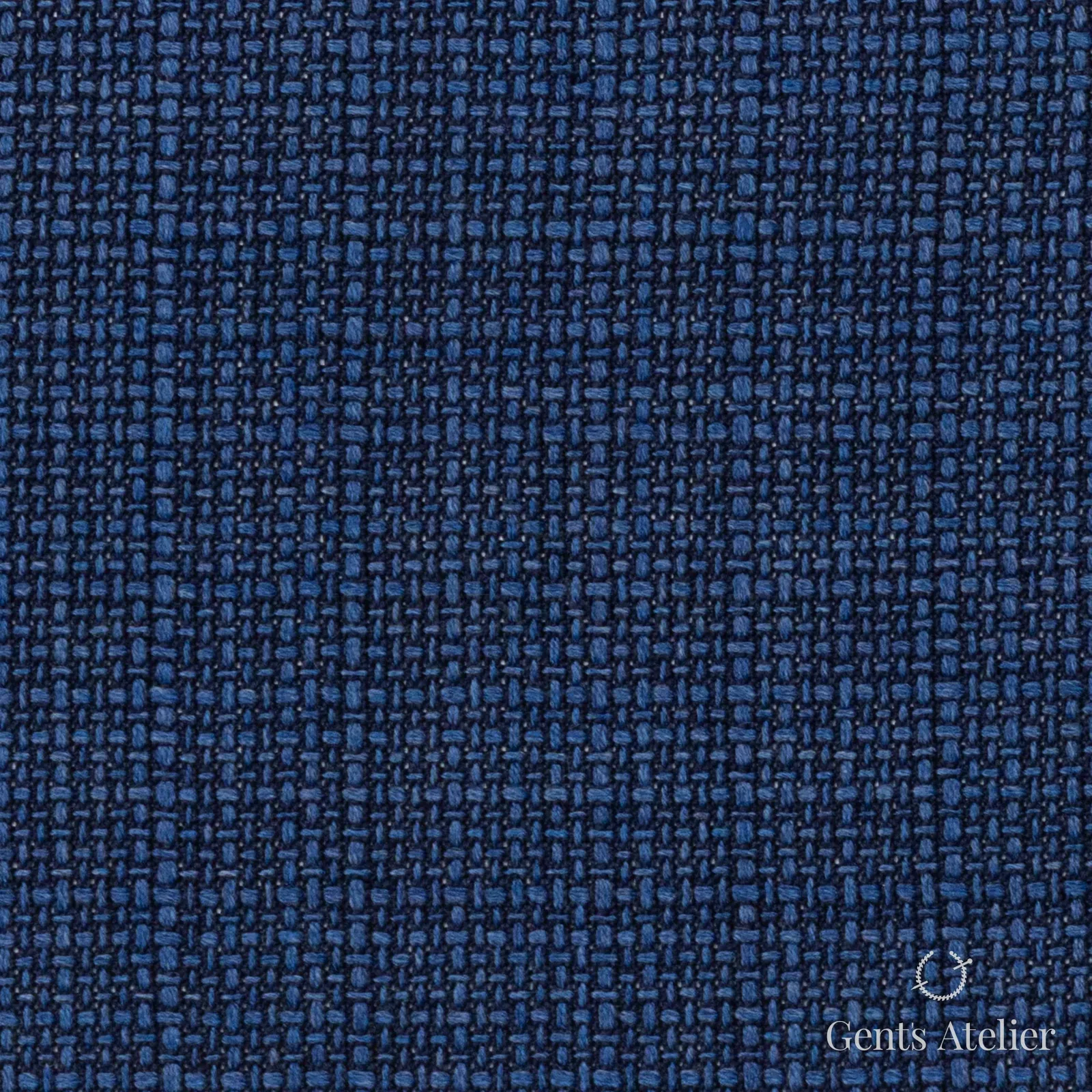 Костюмная ткань Marzoni 600 - 485 / 1000 — Синий, меланж, 100% шерсть