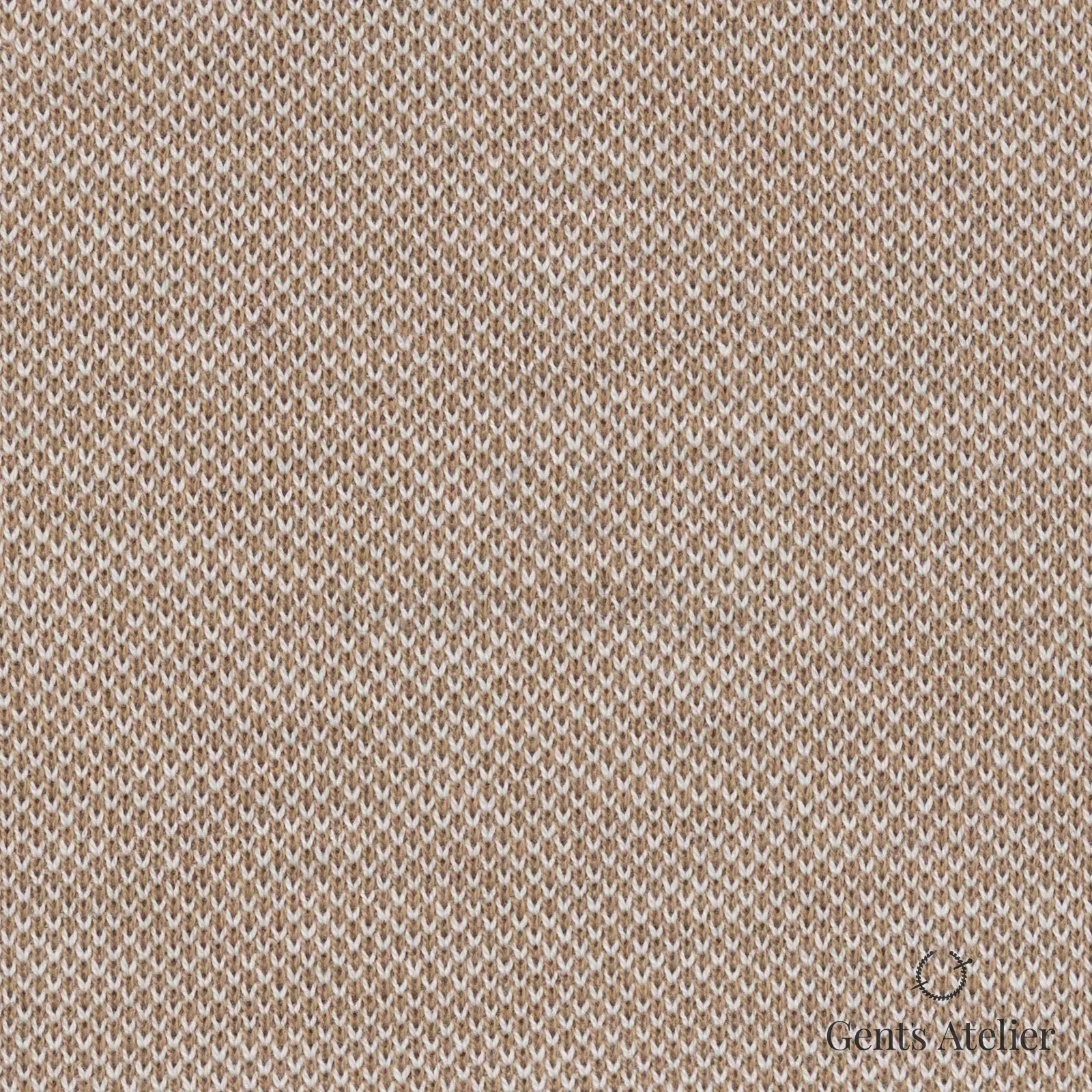 Костюмная ткань Marzoni 601 - 522 / 1200 — Бежевый, меланж, 100% хлопок