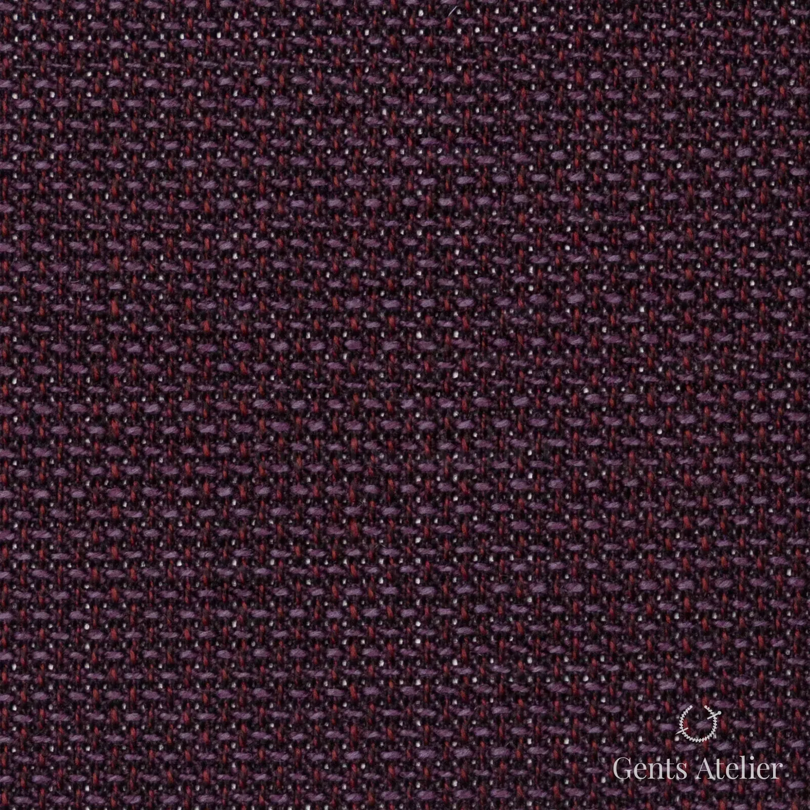 Костюмная ткань Marzoni 602 - 047 / 800 — Фиолетовый, меланж, 100% шерсть