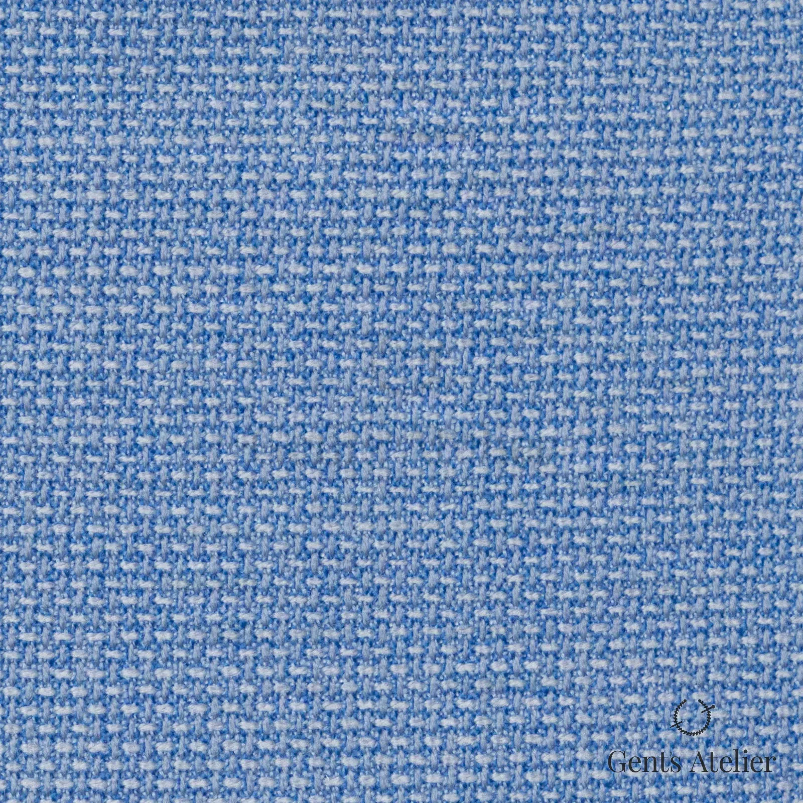 Костюмная ткань Marzoni 602 - 084 / 800 — Sky Blue, меланж, 100% шерсть