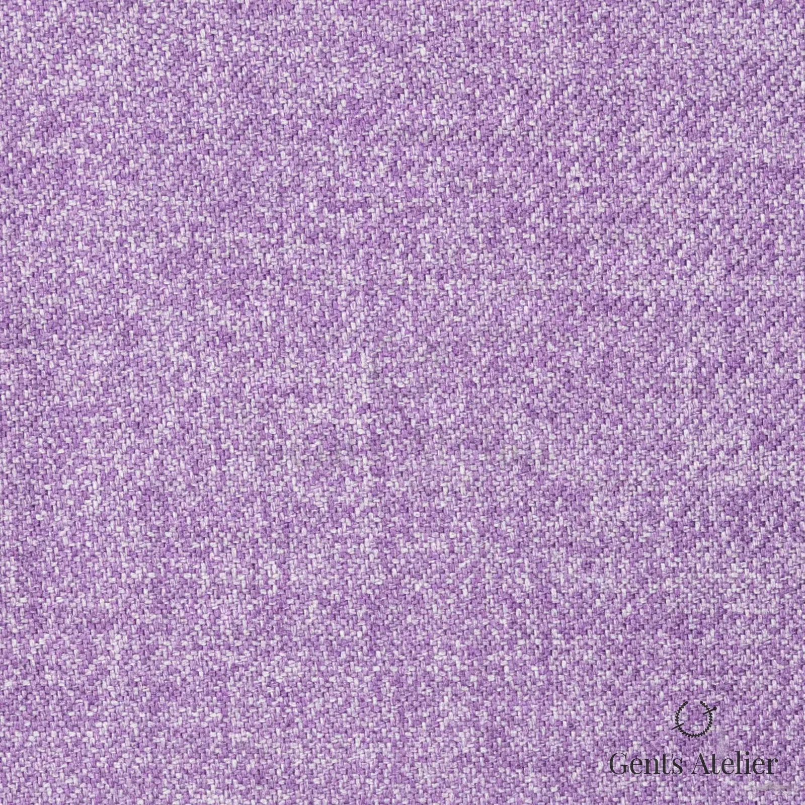 Костюмная ткань Marzoni 611 - 513 / 1300 — Lavender, меланж, 100% шёлк