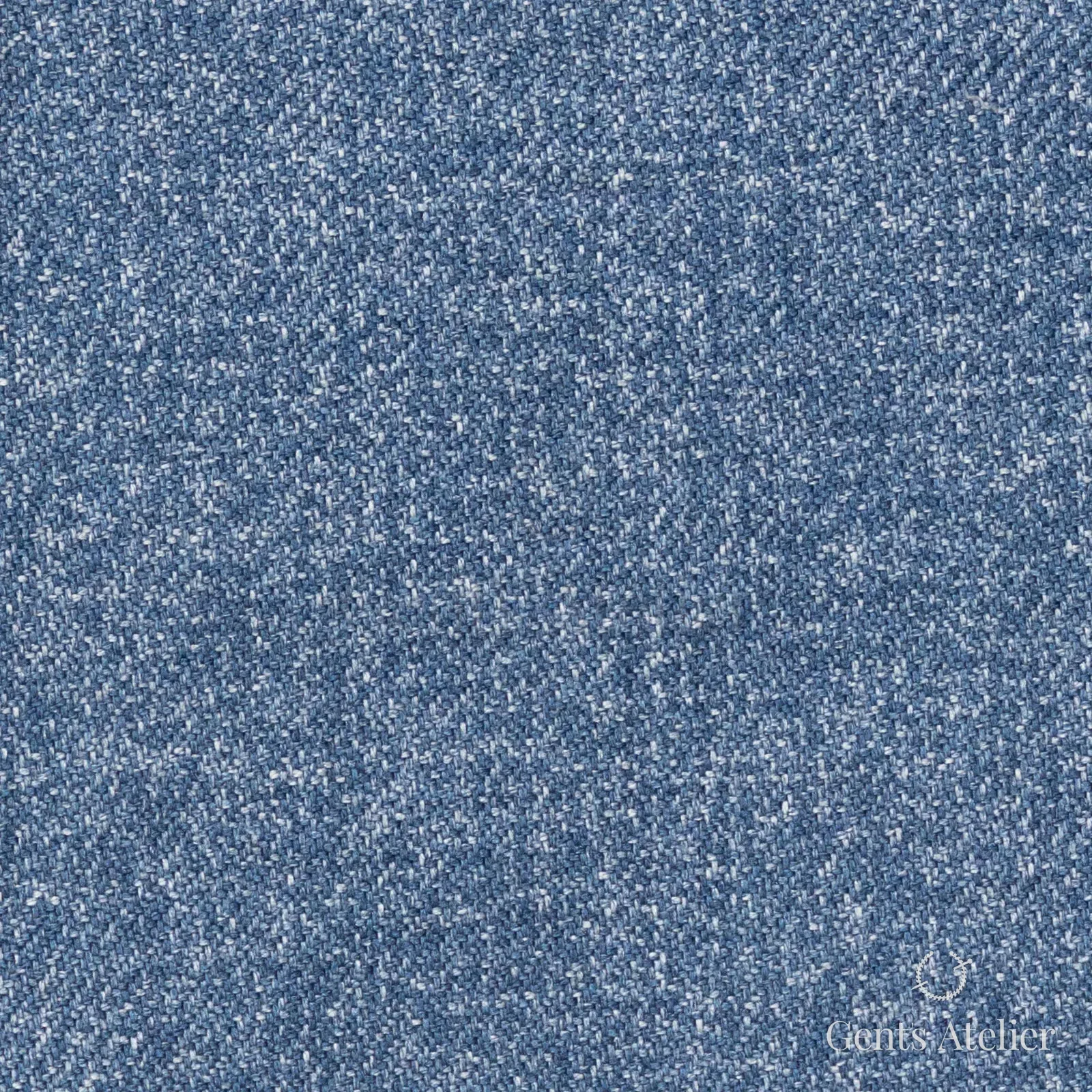 Костюмная ткань Marzoni 611 - 516 / 1300 — Teal, меланж, 100% шёлк
