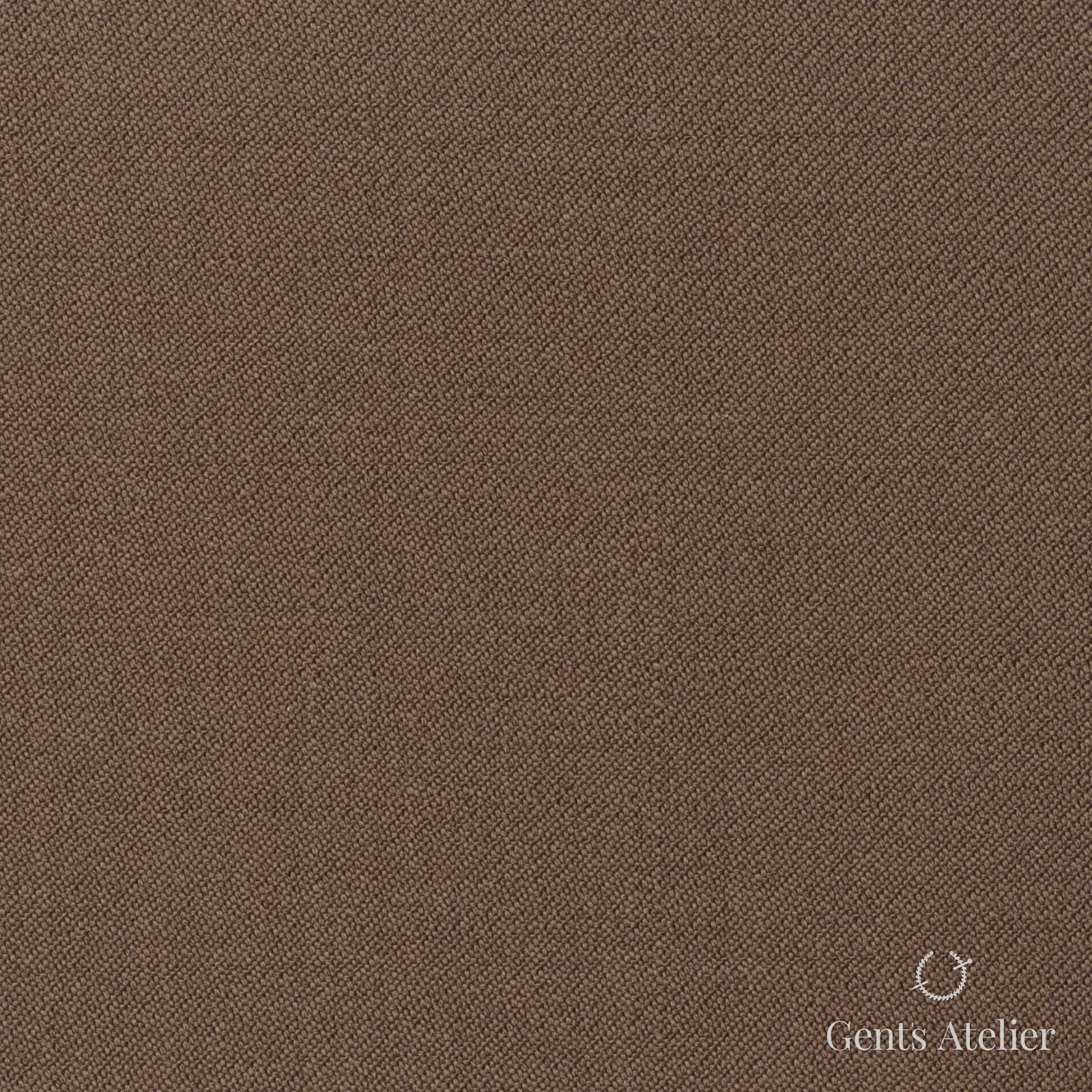 Костюмная ткань Marzoni 620 - 778 / 700 — Коричневый, однотонная, 100% шерсть