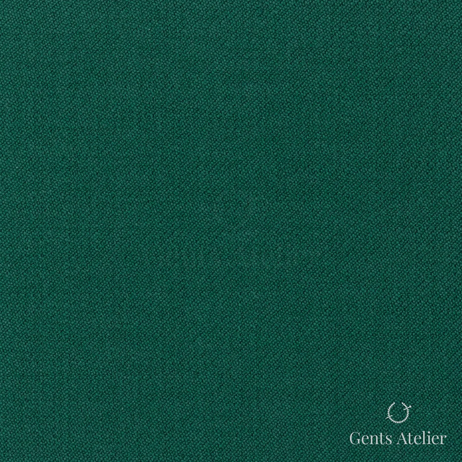 Костюмная ткань Marzoni 620 - 787 / 700 — Зелёный, однотонная, 100% шерсть