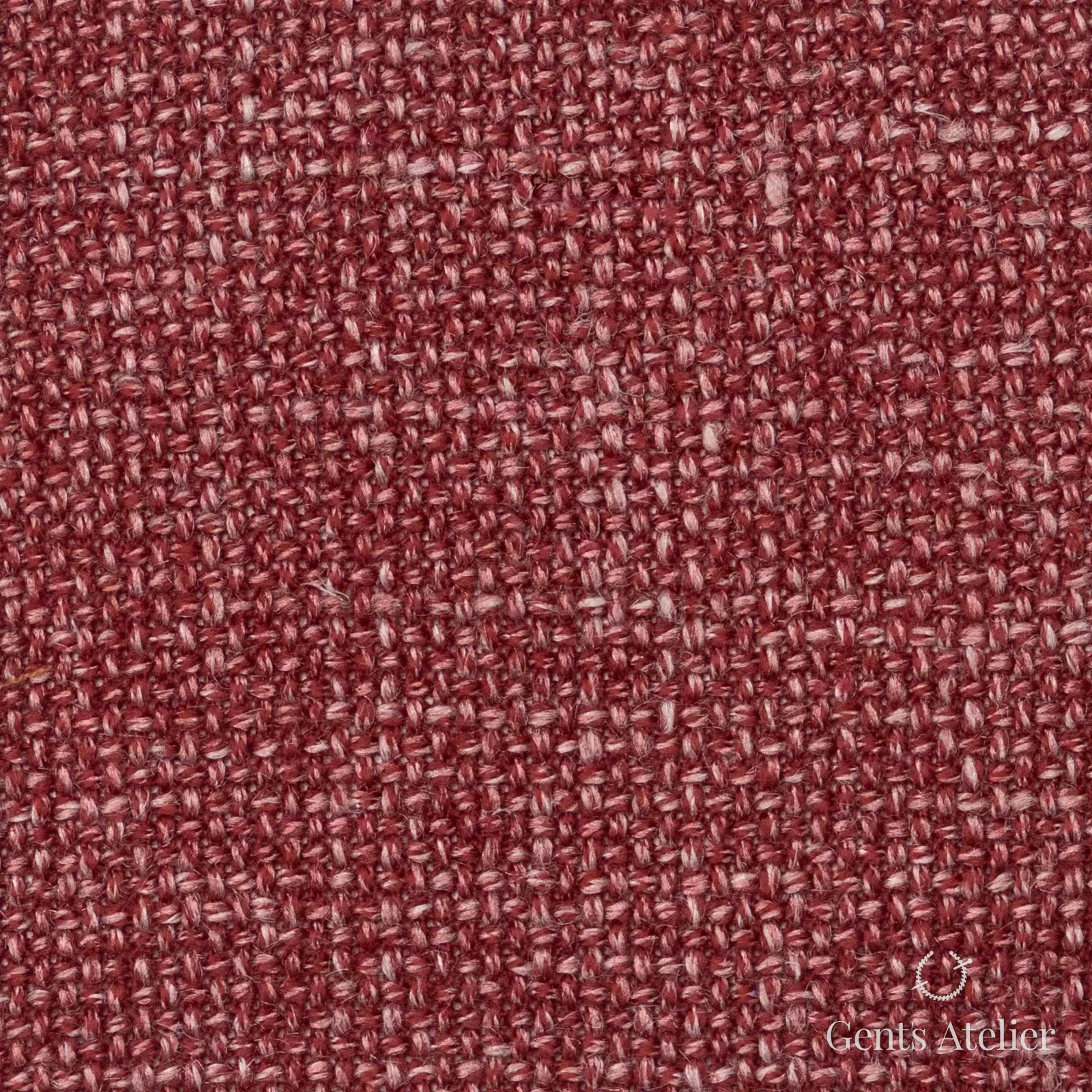 Костюмная ткань Marzoni 655 - 556 / 1200 — Coral, меланж, 60% шерсть, 18% лён, 18% шёлк, 4% кашемир