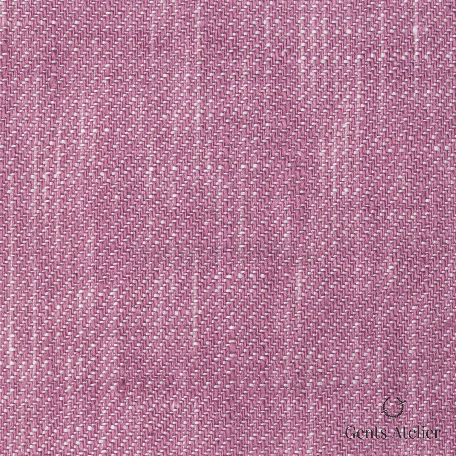 Костюмная ткань Marzoni 605 - 611 / 600 — Pink, меланж, 100% лён