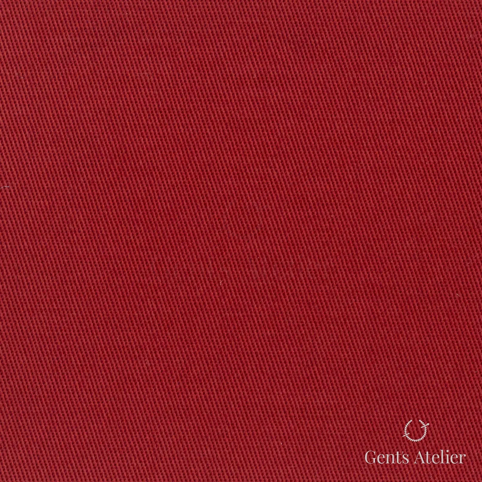 Костюмная ткань Marzoni 605 - 646 / 600 — Красный, однотонная, 100% хлопок