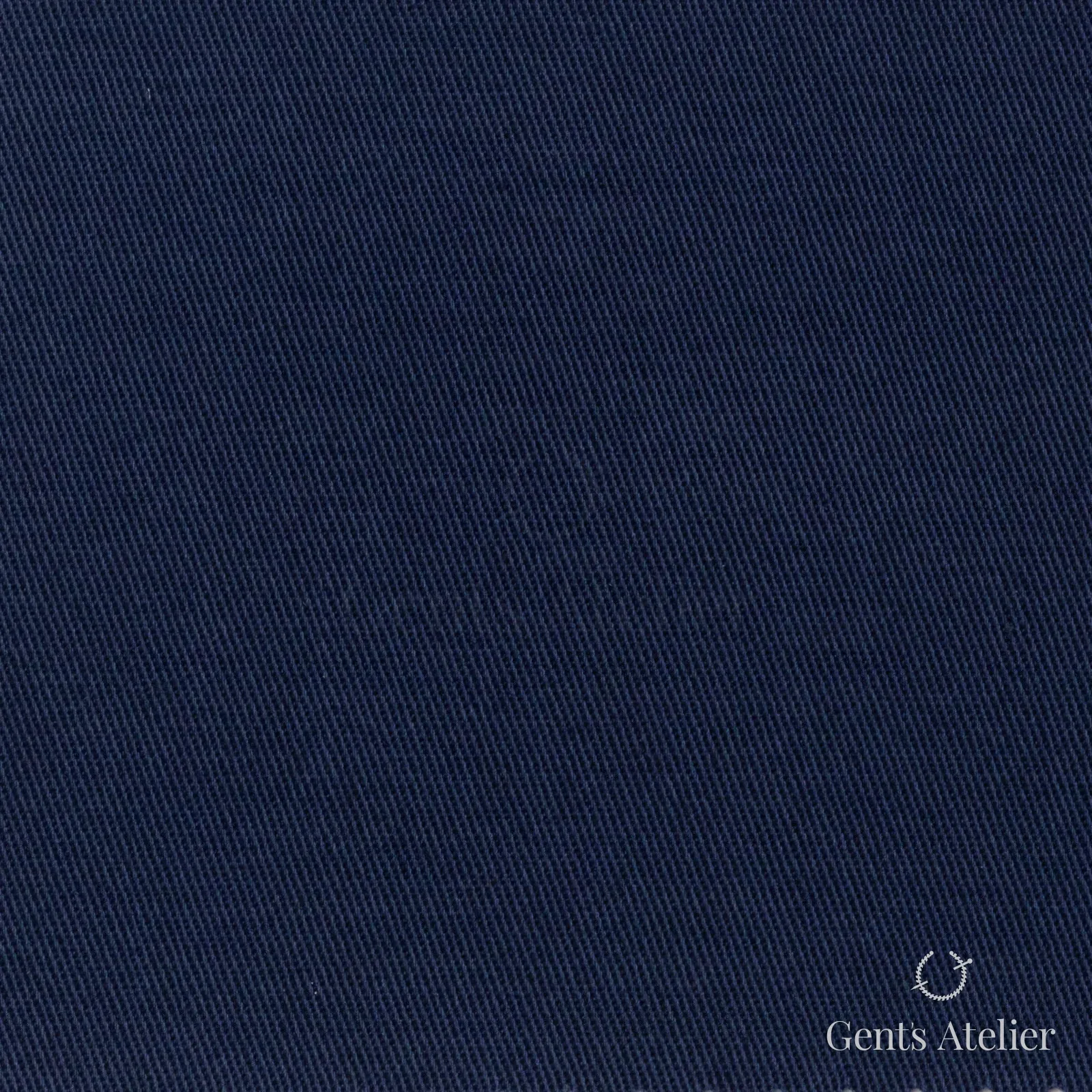 Костюмная ткань Marzoni 605 - 653 / 600 — Тёмно-синий, однотонная, 100% хлопок