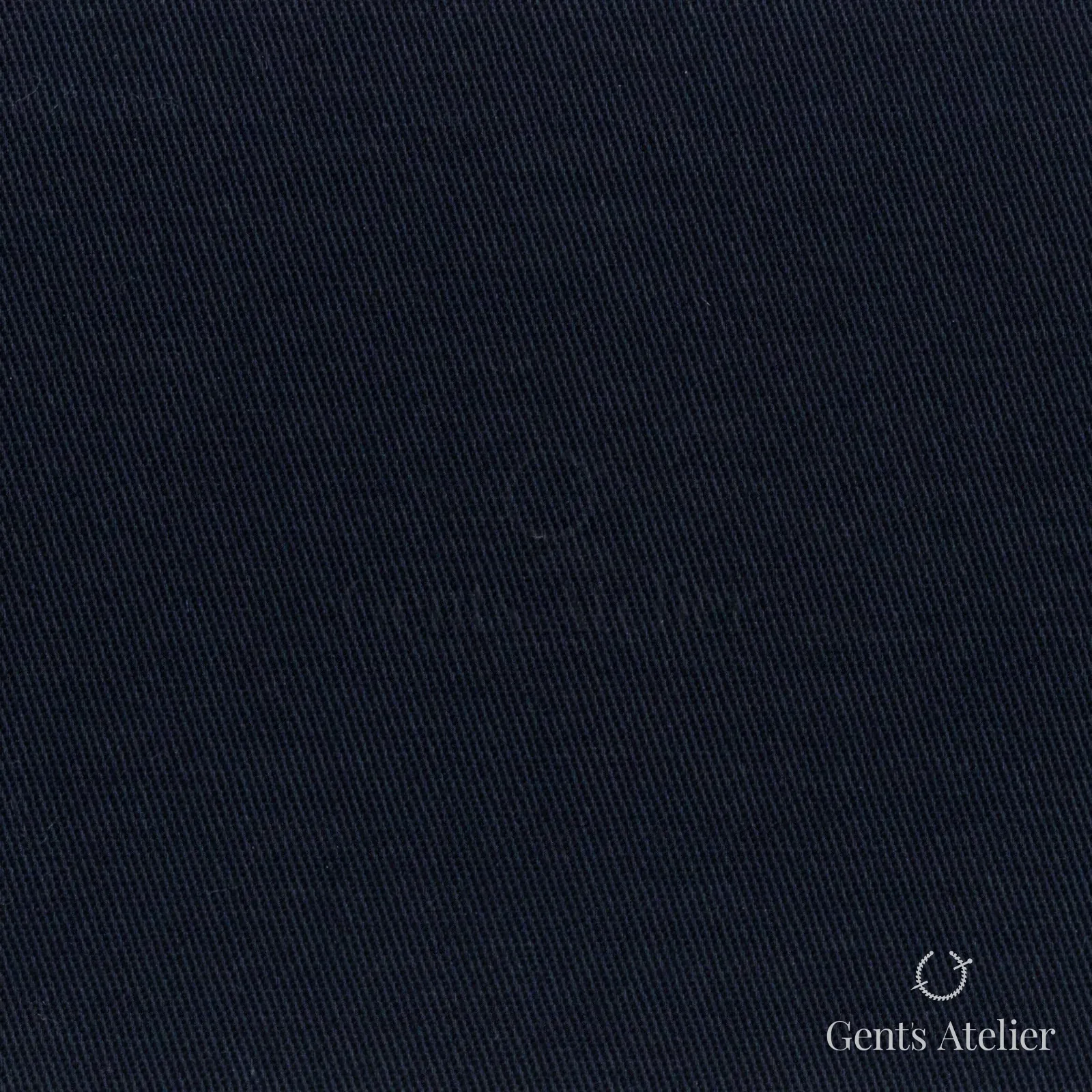 Костюмная ткань Marzoni 605 - 654 / 600 — Тёмно-синий, однотонная, 100% хлопок