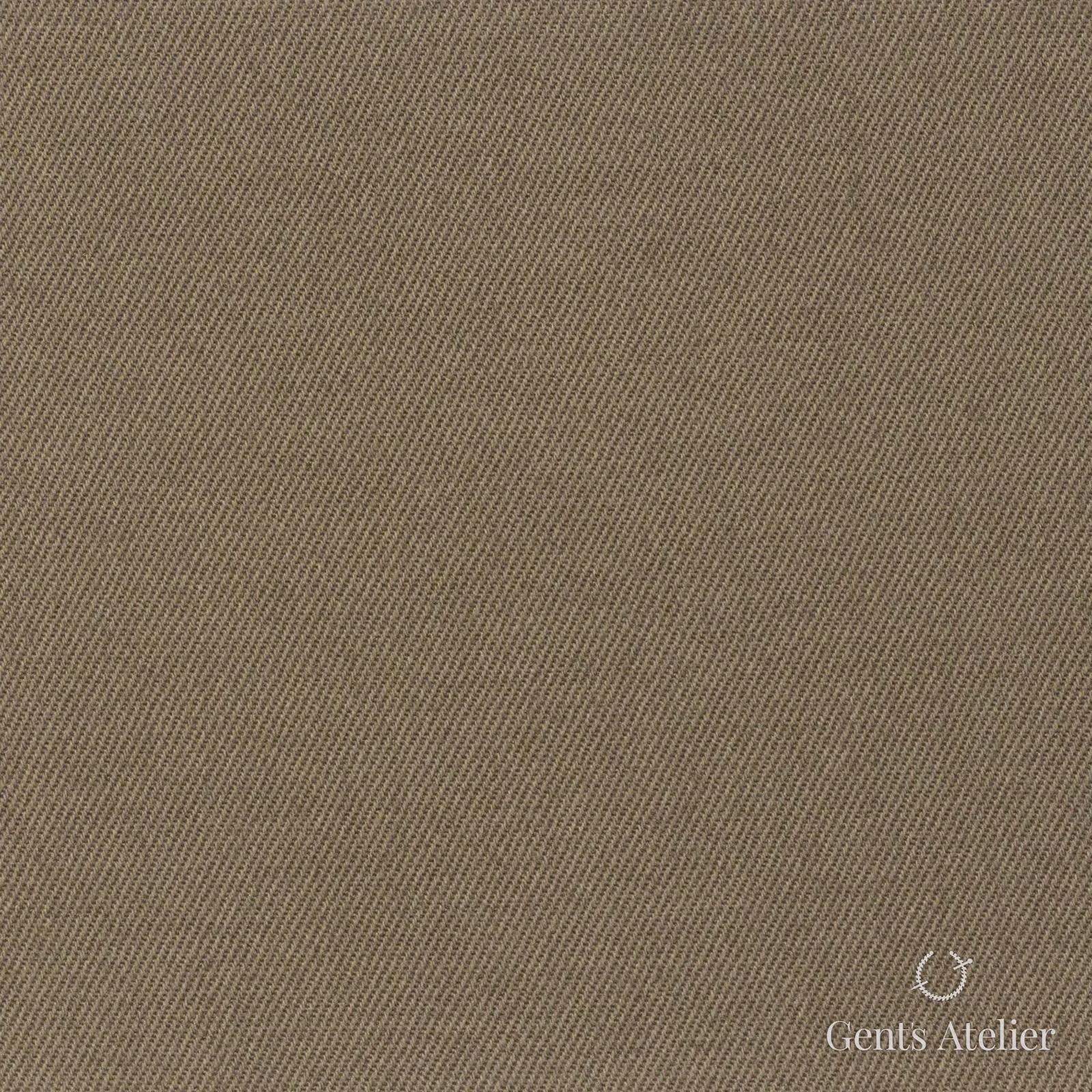 Костюмная ткань Marzoni 614 - 376 / 500 — Оливковый, однотонная, 97% supima, 3% лайкра