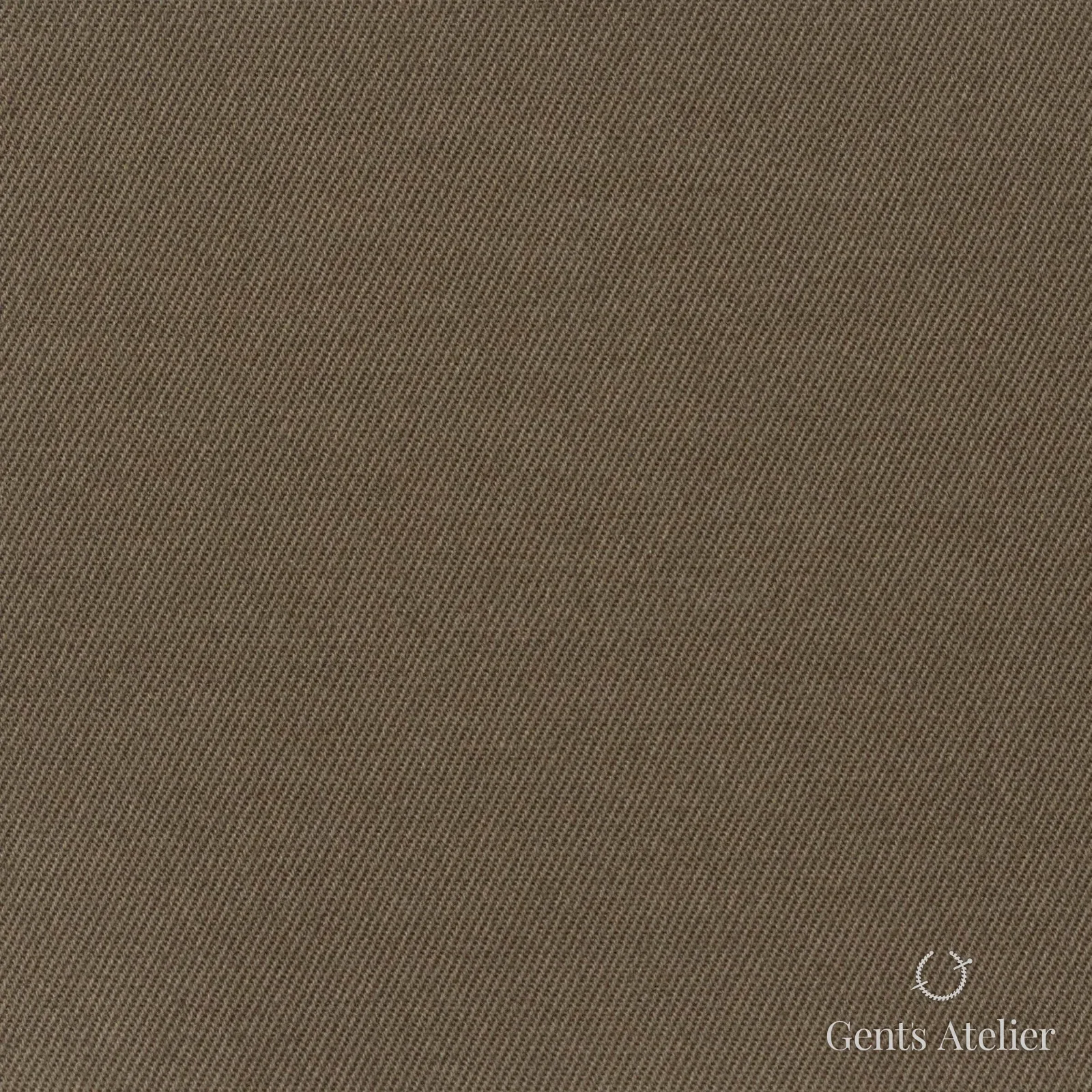 Костюмная ткань Marzoni 614 - 580 / 600 — Оливковый, однотонная, 97% supima, 3% лайкра