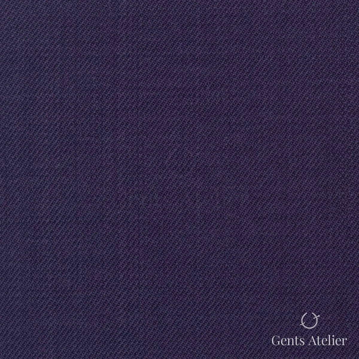 Костюмная ткань Marzoni 608 - 073 / 1500 — Фиолетовый, однотонная, 100% шерсть