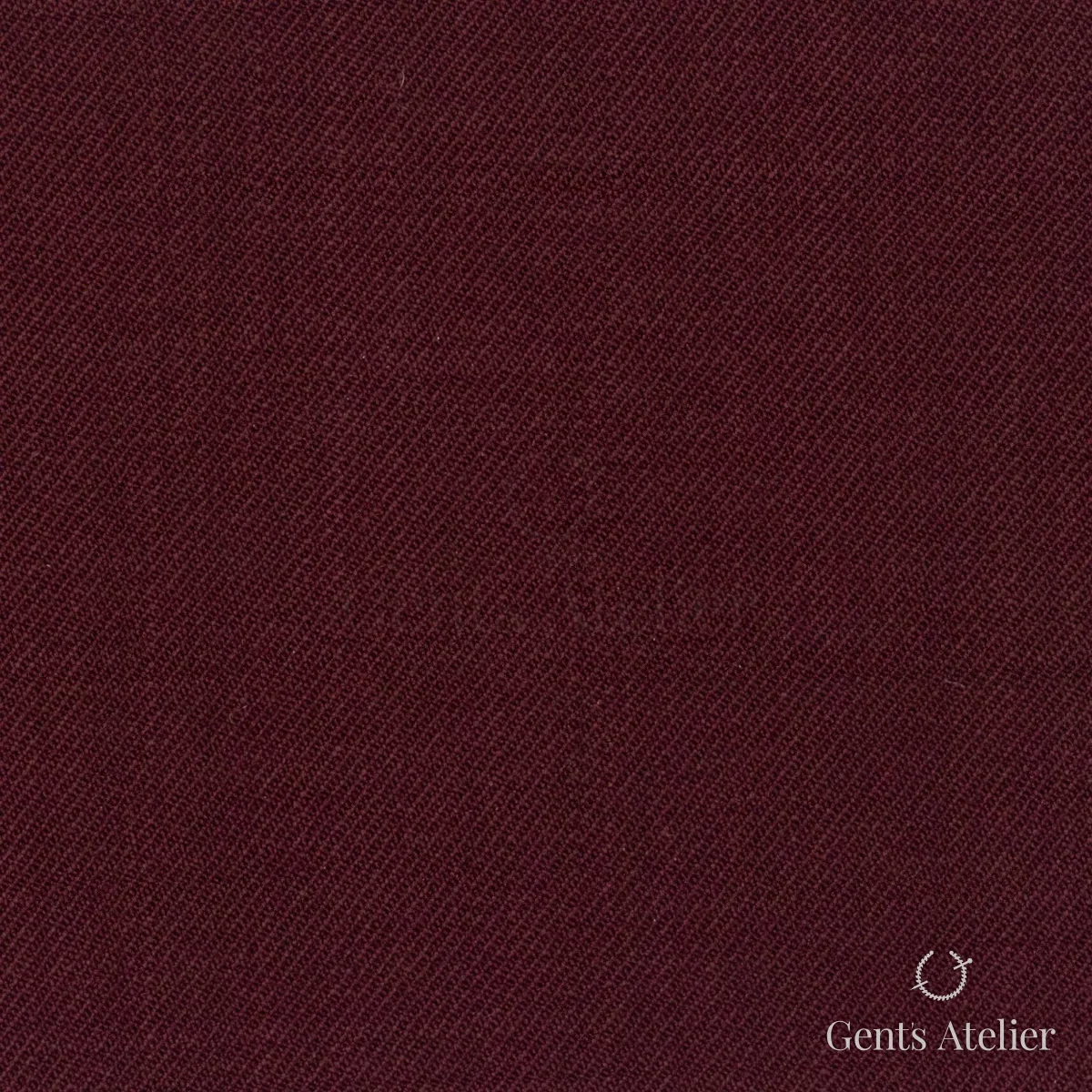 Костюмная ткань Marzoni 608 - 074 / 1500 — Бордовый, однотонная, 100% шерсть