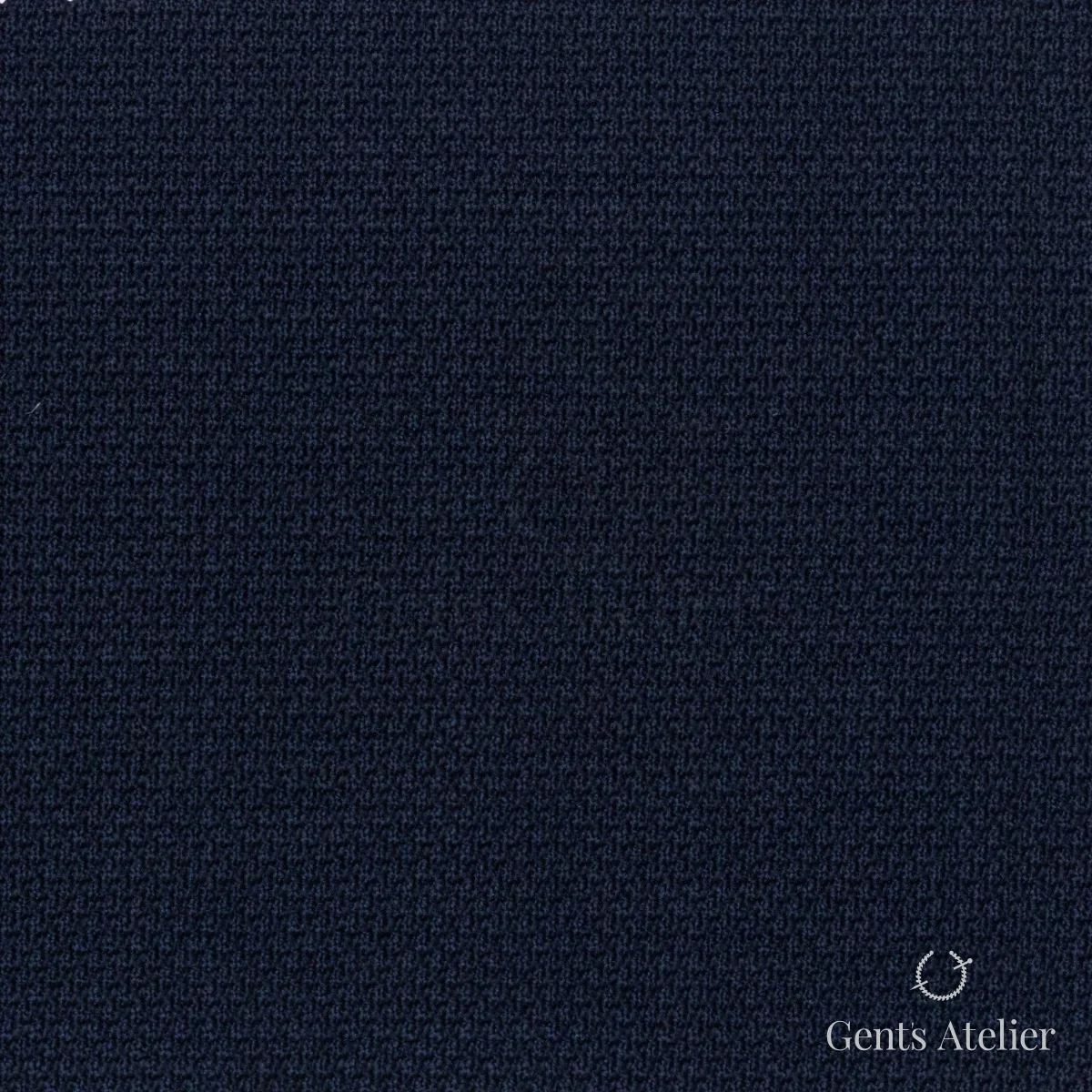 Костюмная ткань Marzoni 608 - 257 / 1500 — Тёмно-синий, однотонная, 100% шерсть