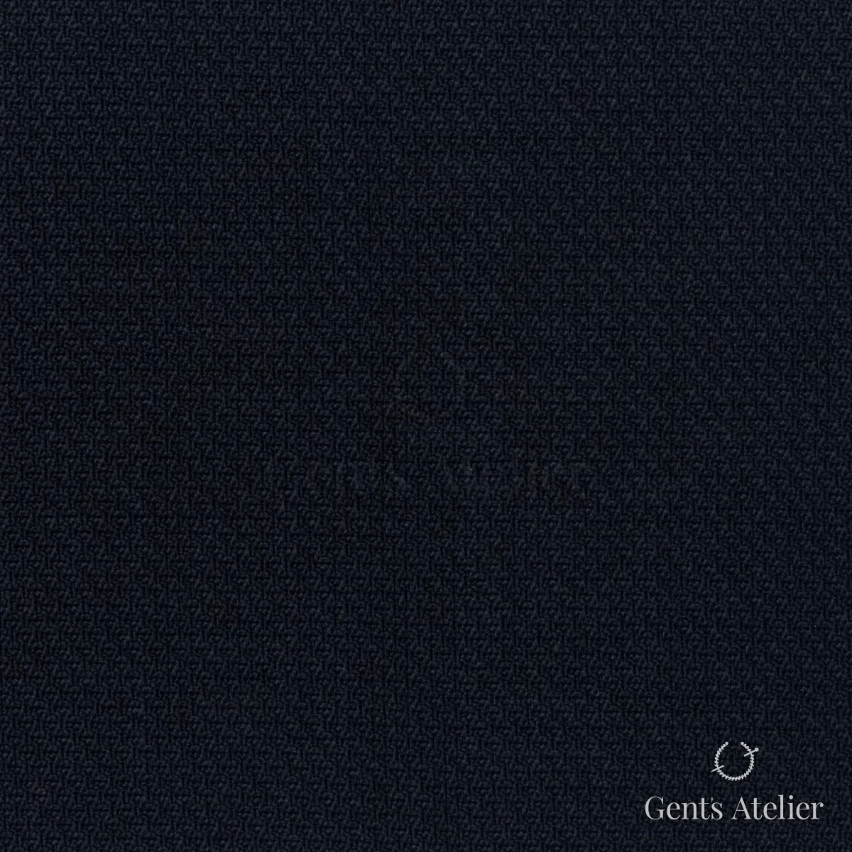 Костюмная ткань Marzoni 608 - 262 / 1500 — Тёмно-синий, однотонная, 100% шерсть