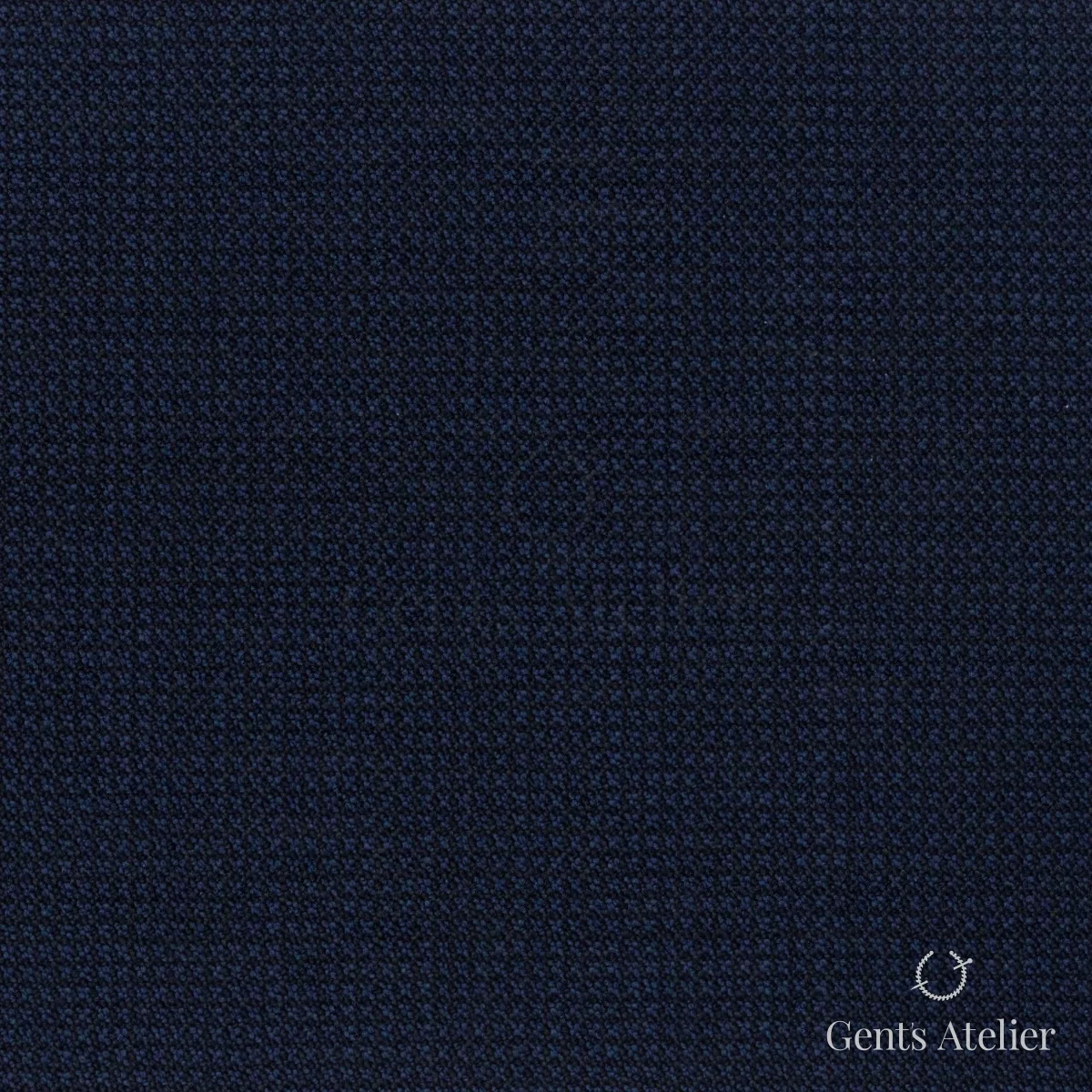 Костюмная ткань Marzoni 628 - 715 / 1200 — Тёмно-синий, однотонная, 92% шерсть, 8% Cashmere