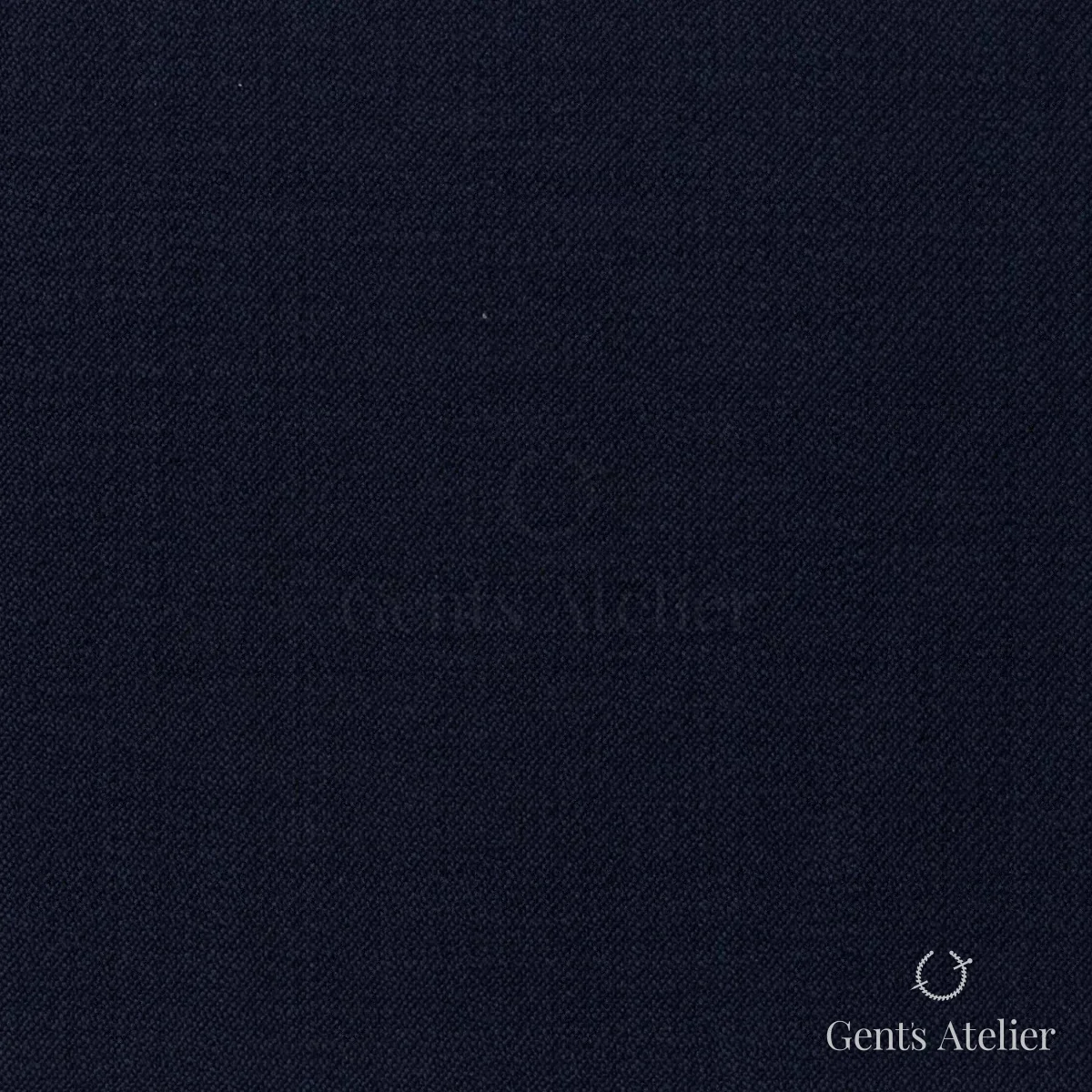 Костюмная ткань Marzoni 725 - 424 / 1300 — Тёмно-синий, однотонная, 100% шерсть