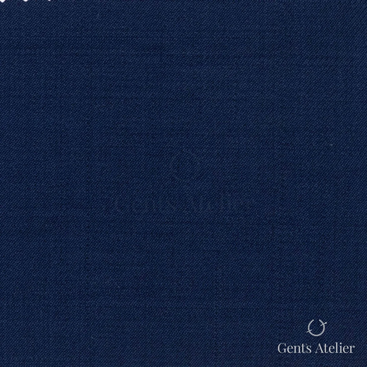 Костюмная ткань Marzoni 725 - 427 / 1400 — Тёмно-синий, однотонная, 100% шерсть