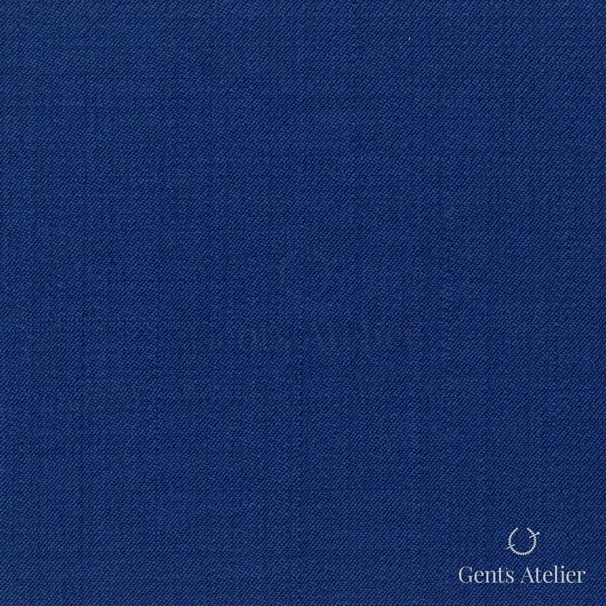 Костюмная ткань Marzoni 725 - 433 / 1400 — Синий, однотонная, 100% шерсть