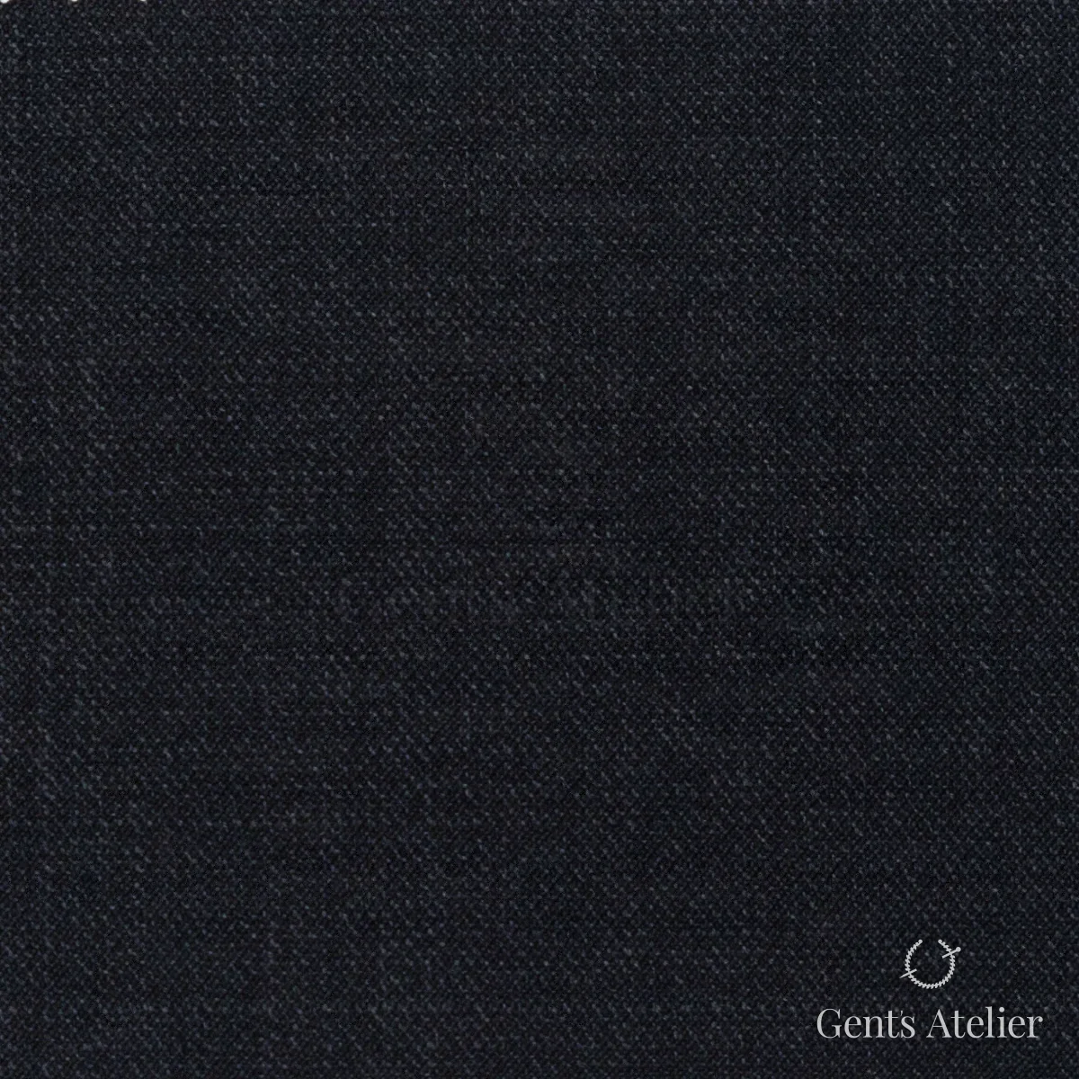 Костюмная ткань Marzoni 725 - 435 / 1400 — Угольно-серый, однотонная, 100% шерсть