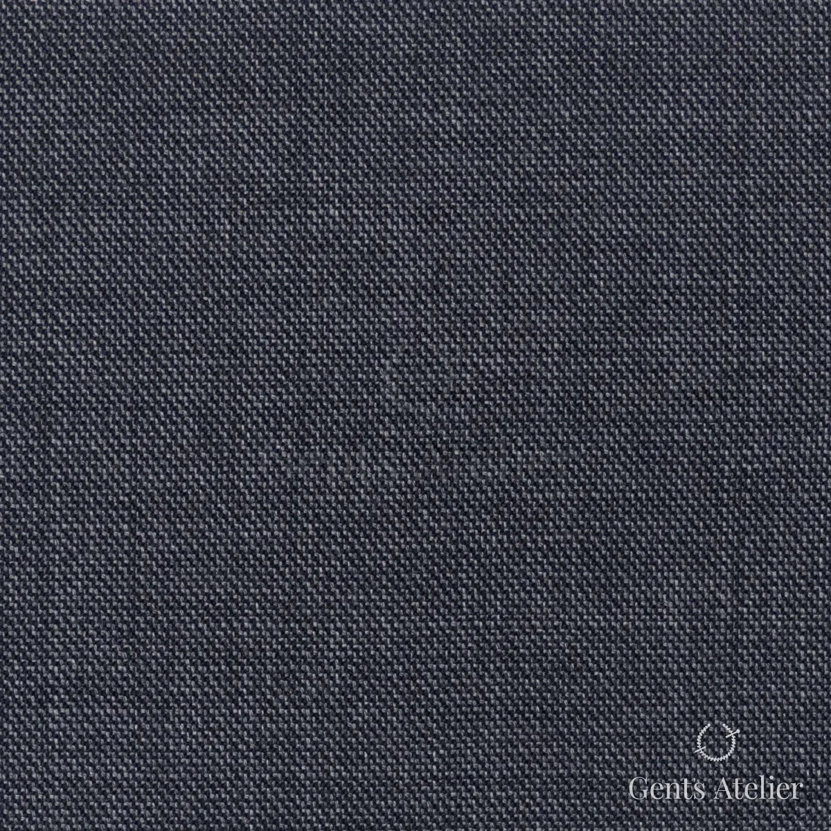 Костюмная ткань Marzoni 725 - 437 / 1400 — Серый, однотонная, 100% шерсть