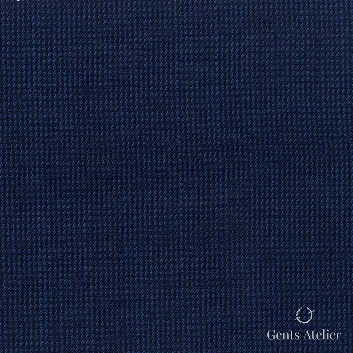 Костюмная ткань Marzoni 725 - 443 / 1400 — Синий, однотонная, 100% шерсть