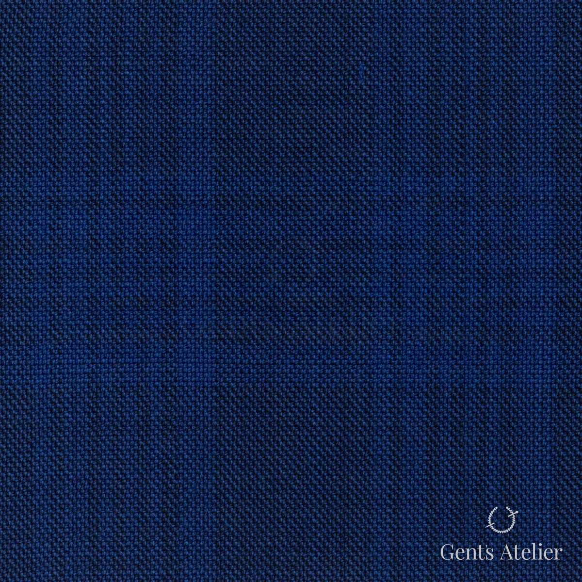 Костюмная ткань Marzoni 725 - 479 / 1300 — Тёмно-синий/Синий, однотонная, 100% шерсть