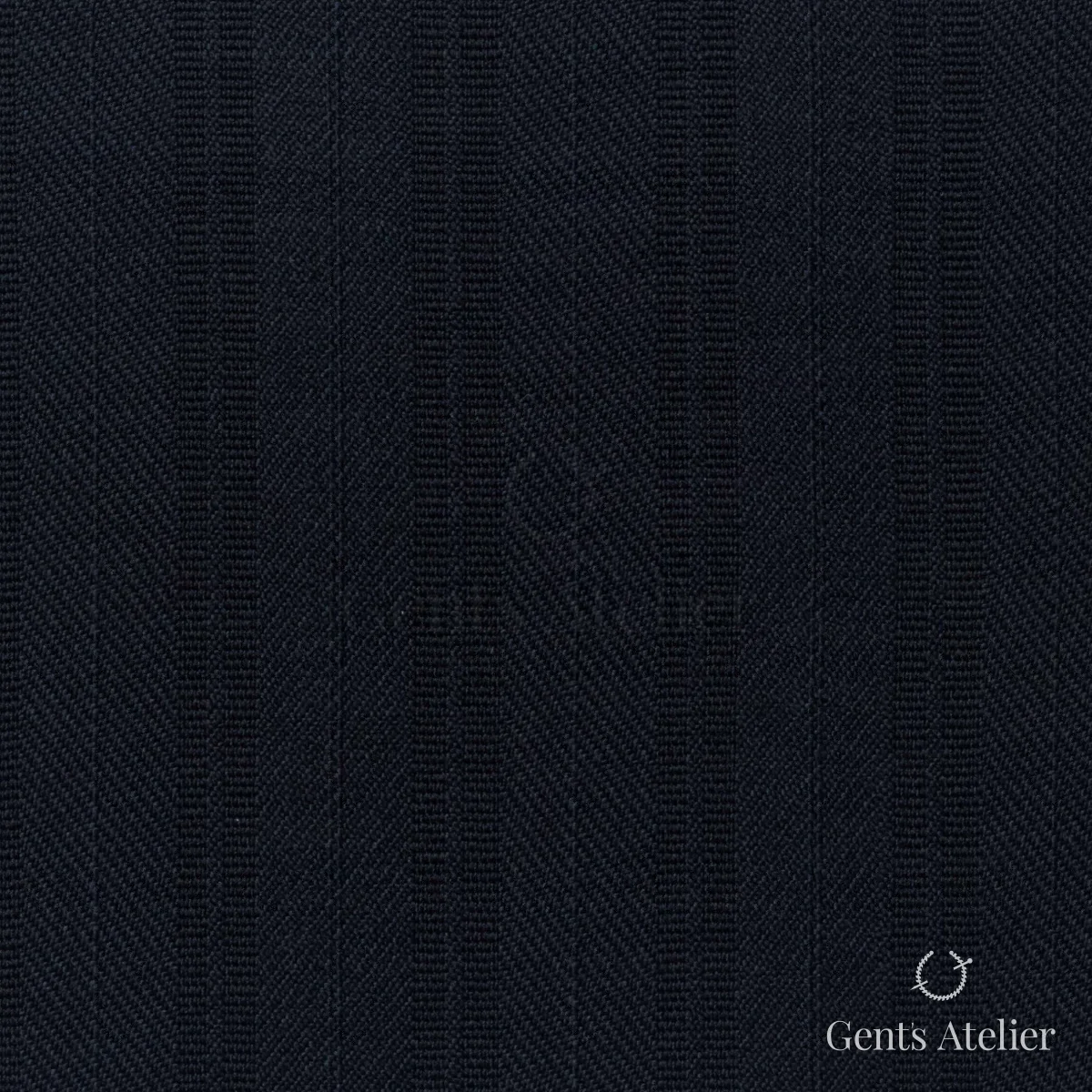 Костюмная ткань Marzoni 725 - 481 / 1400 — Тёмно-синий, однотонная, 100% шерсть