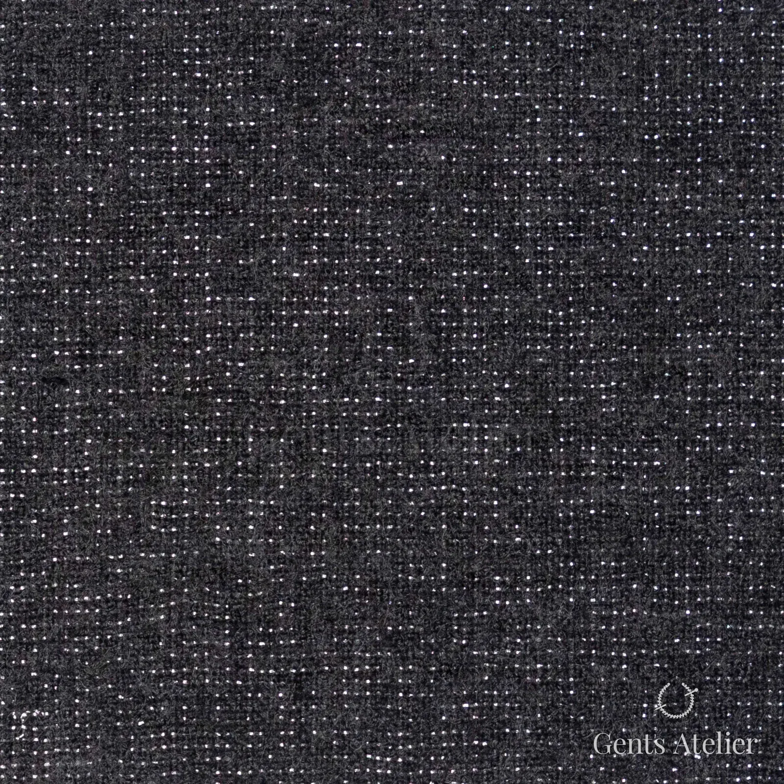 Костюмная ткань Marzoni 609 - 390 / 1500 — Silver, меланж, 92% шерсть, 4% полиамид, 3% полиэстер, 1% эластан