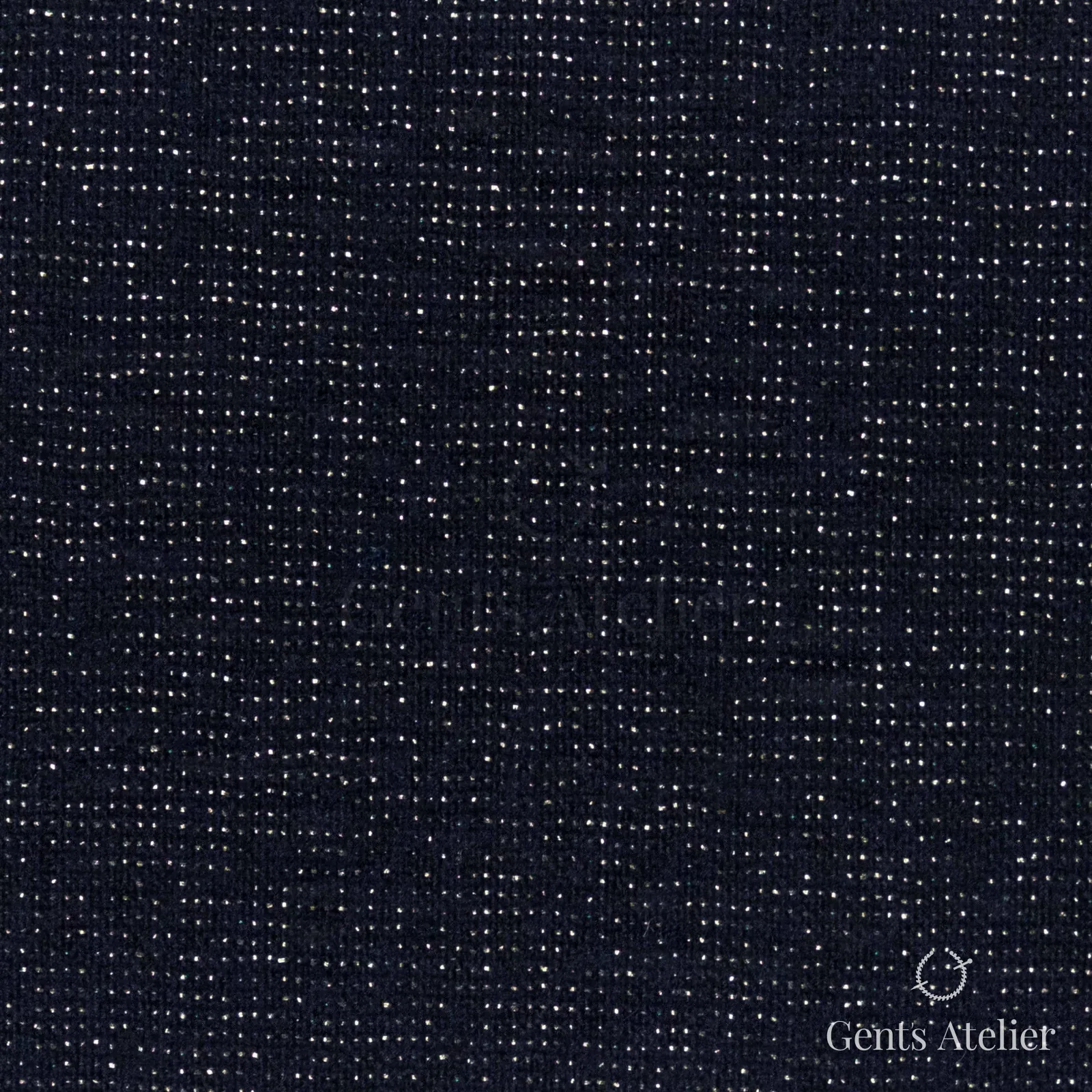 Костюмная ткань Marzoni 609 - 396 / 1500 — Тёмно-синий, меланж, 92% шерсть, 4% полиамид, 3% полиэстер, 1% эластан